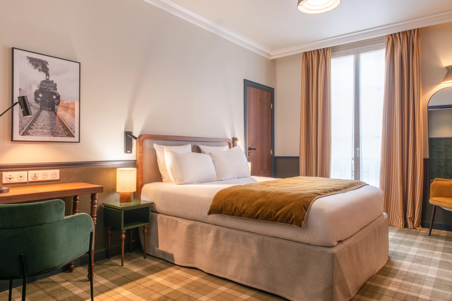 Chambre Double Supérieure - Hôtel Terminus Lyon