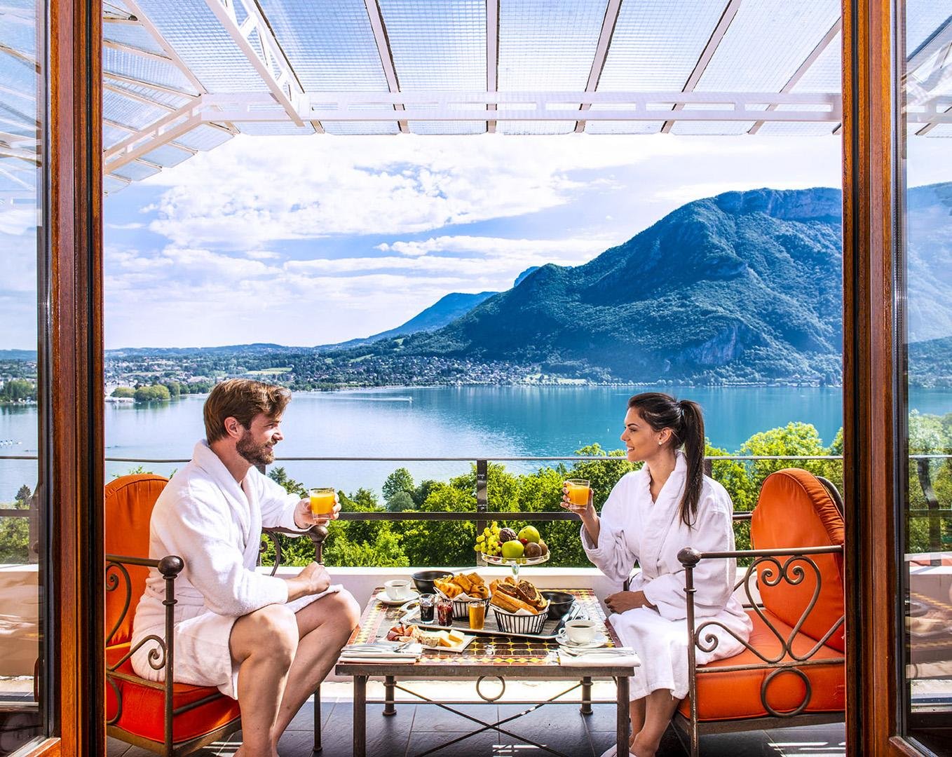 Les Trésoms Lake & Spa Resort | Hôtel avec vue sur le Lac d'Annecy