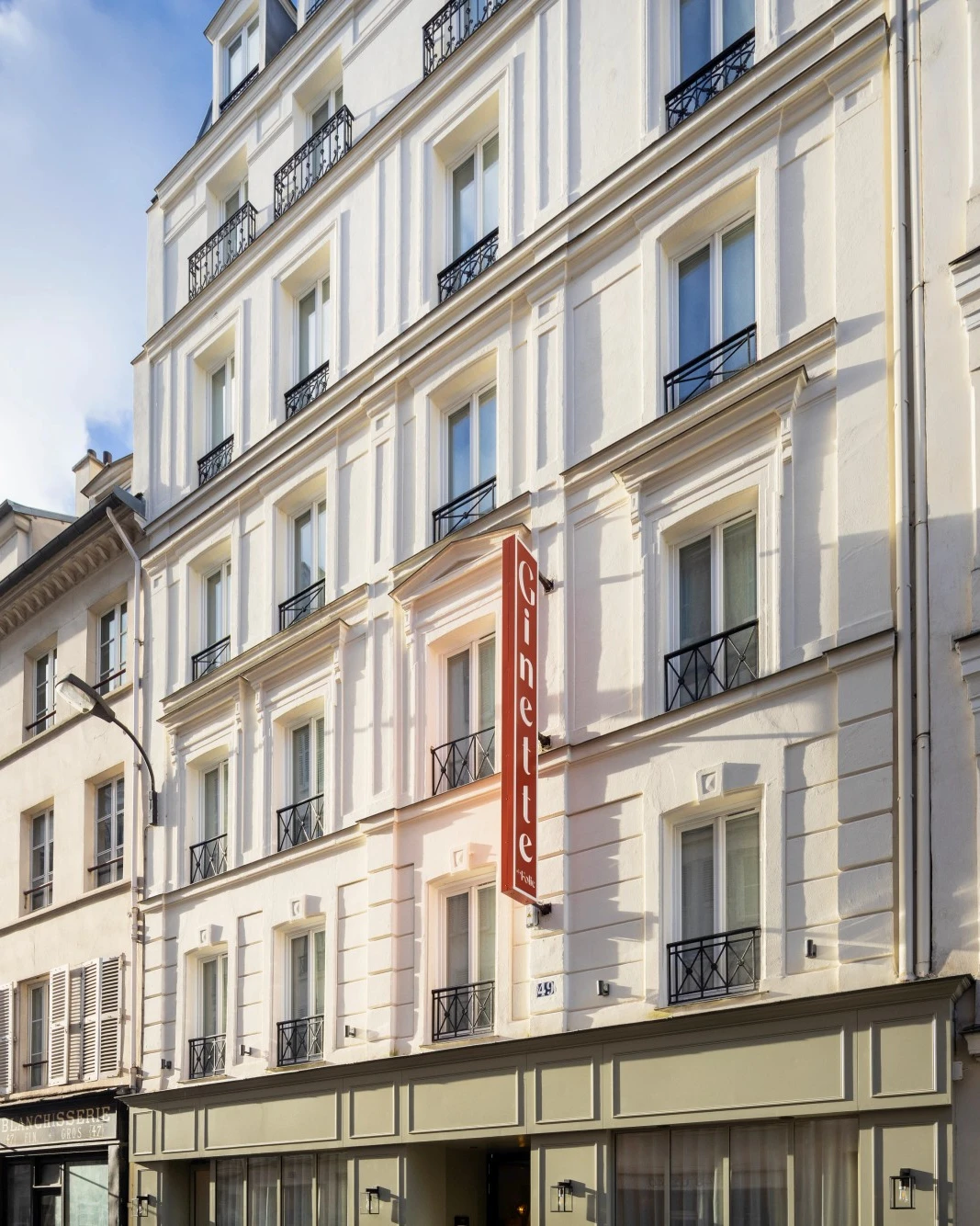 Hôtel Ginette à la Folie, Hotel Ginette à la Folie Facade
