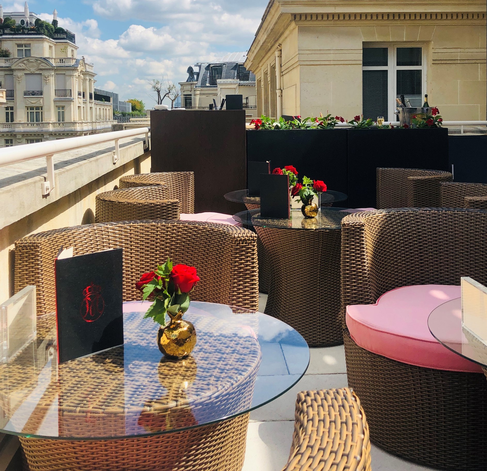Majestic Hôtel-Spa | Hotel Paris private terrace