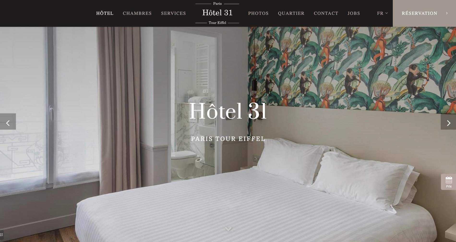 MMCréation Agency | Portfolio Hôtel 31