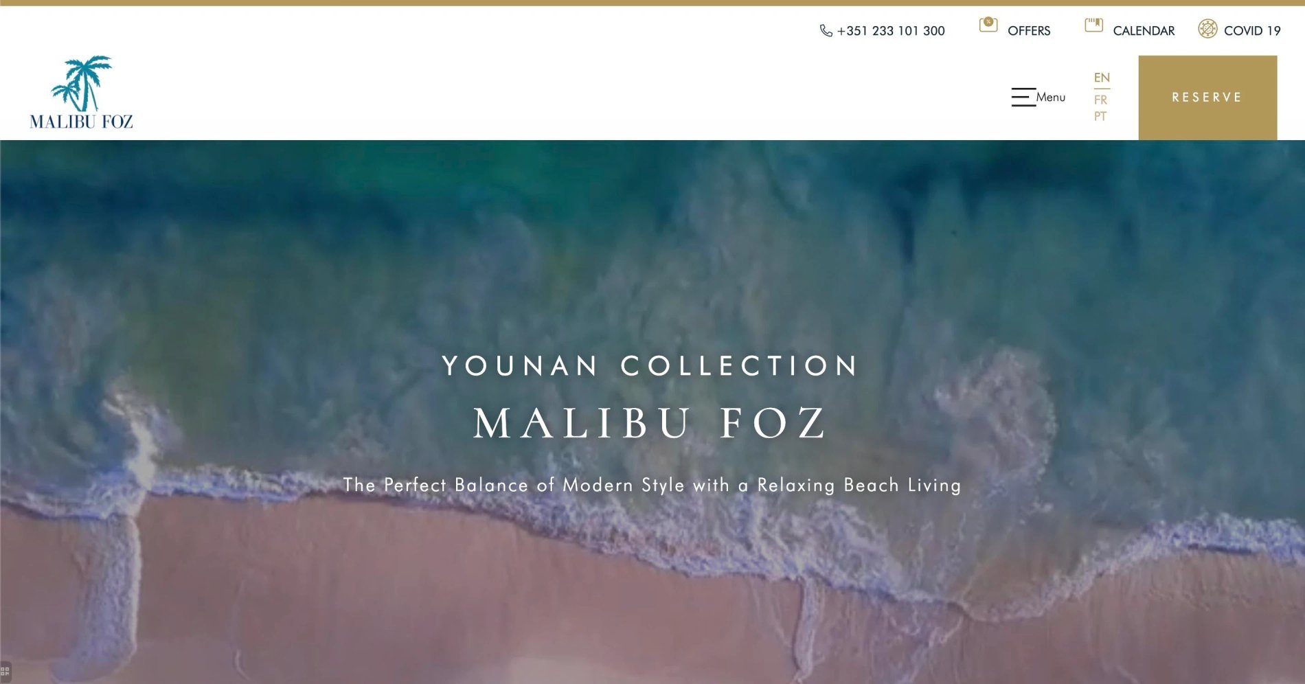 MMCréation Agency | Portfolio Malibu Foz