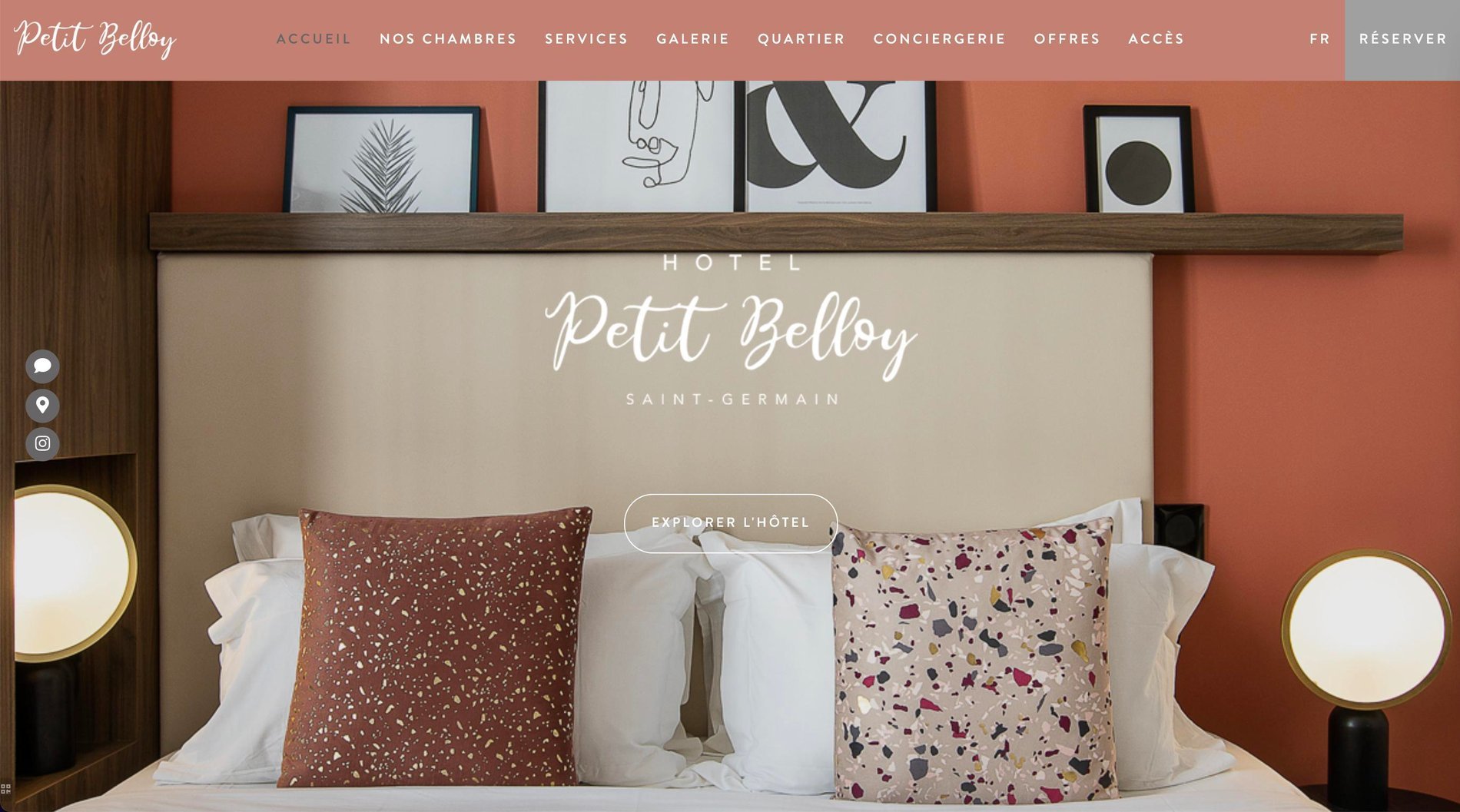 MMCréation Agency | Portfolio Hôtel Petit Belloy