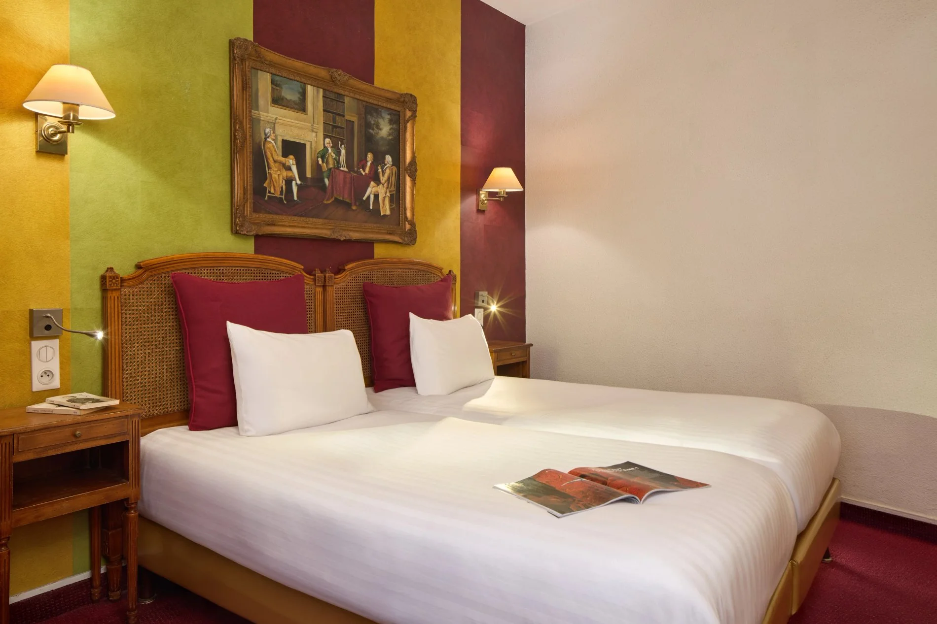 Chambre confort lits jumeaux