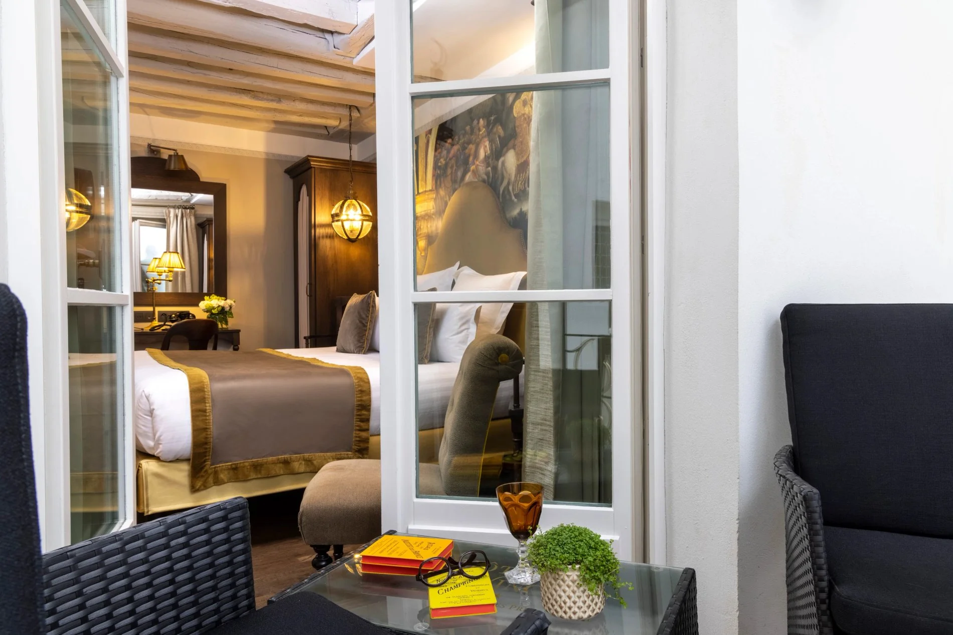 Hotel Da Vinci Superior Balcony Room Desk