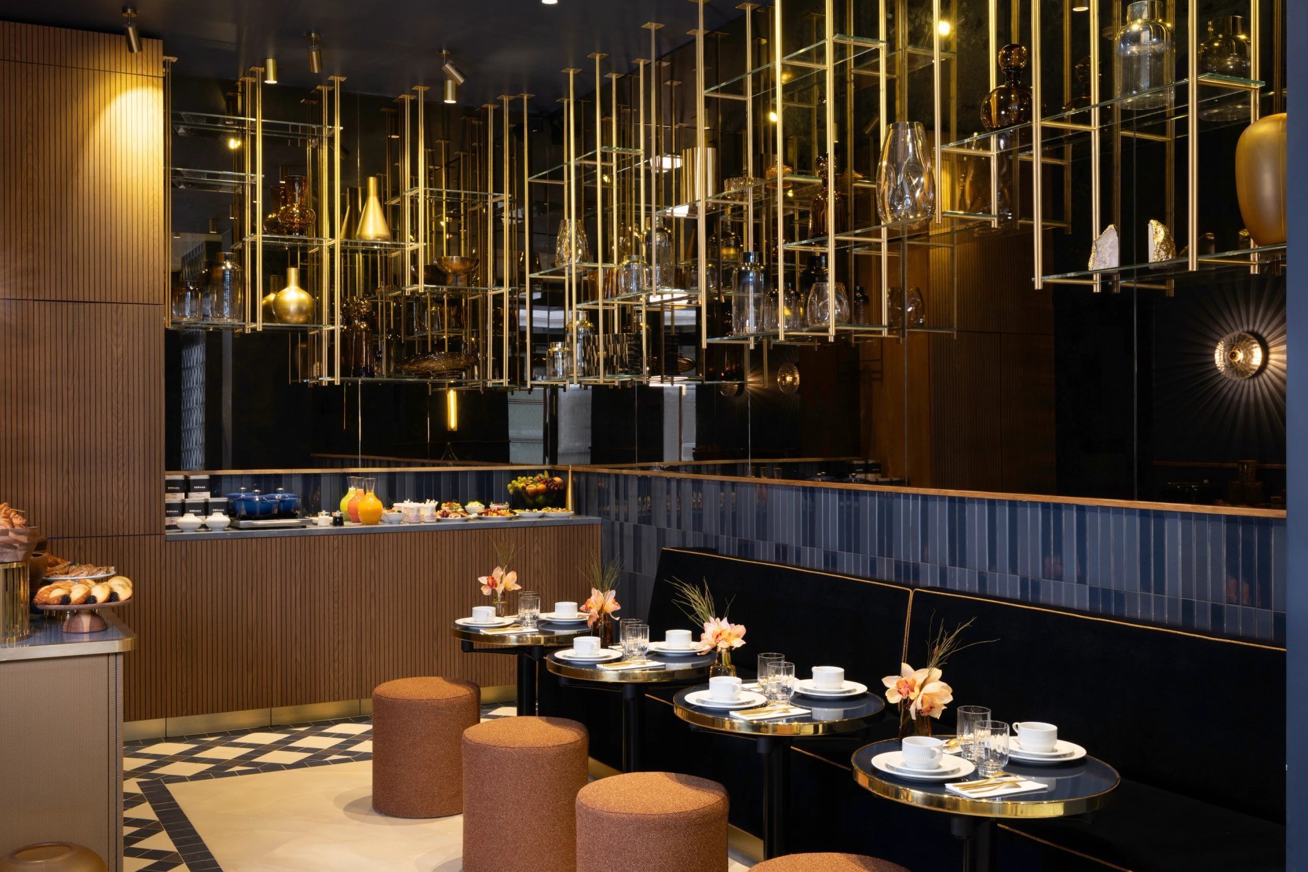 Hotel Filigrane | Lounge Breakfast Buffet