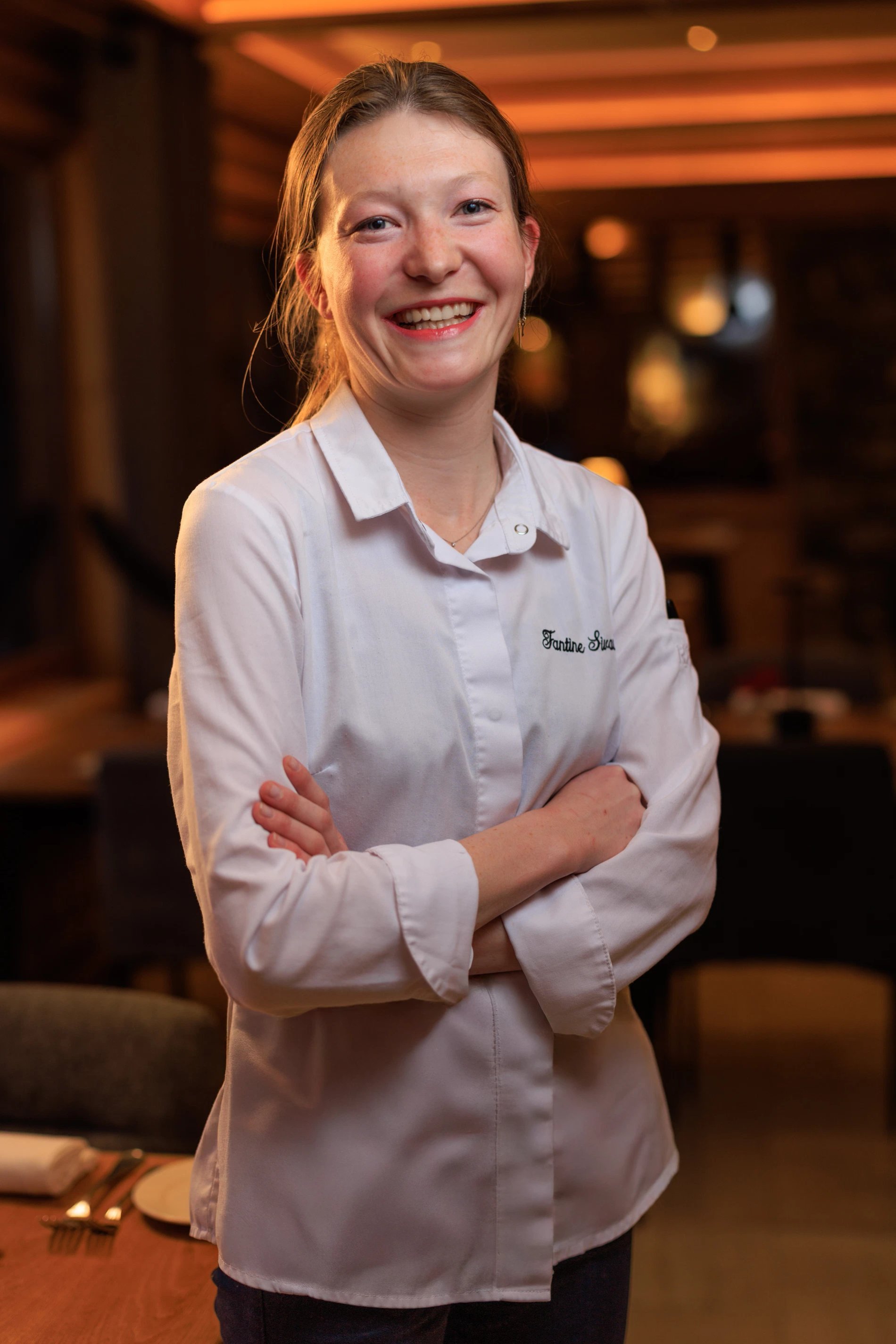 Fantine Sivault, notre cheffe de Cuisine, propose chaque semaine une carte basée sur les produits frais et de saison.