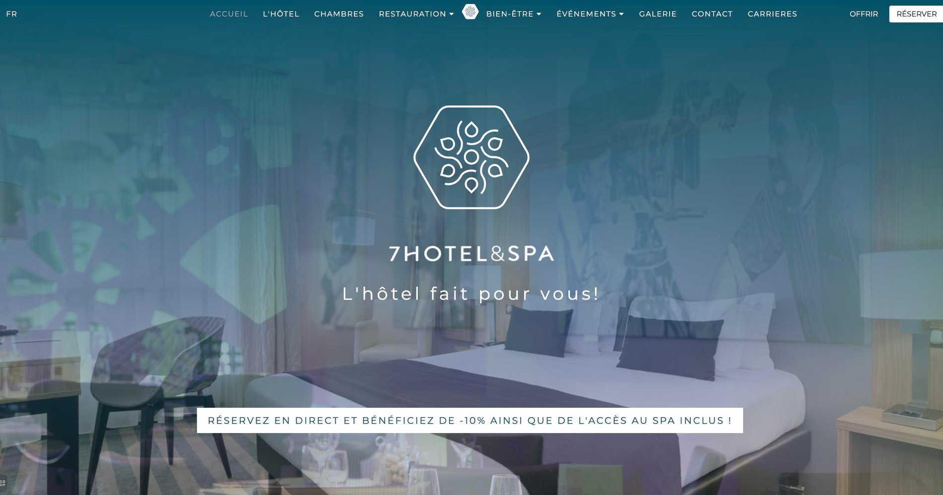 MMCréation Agency | Portfolio 7Hotel & Spa