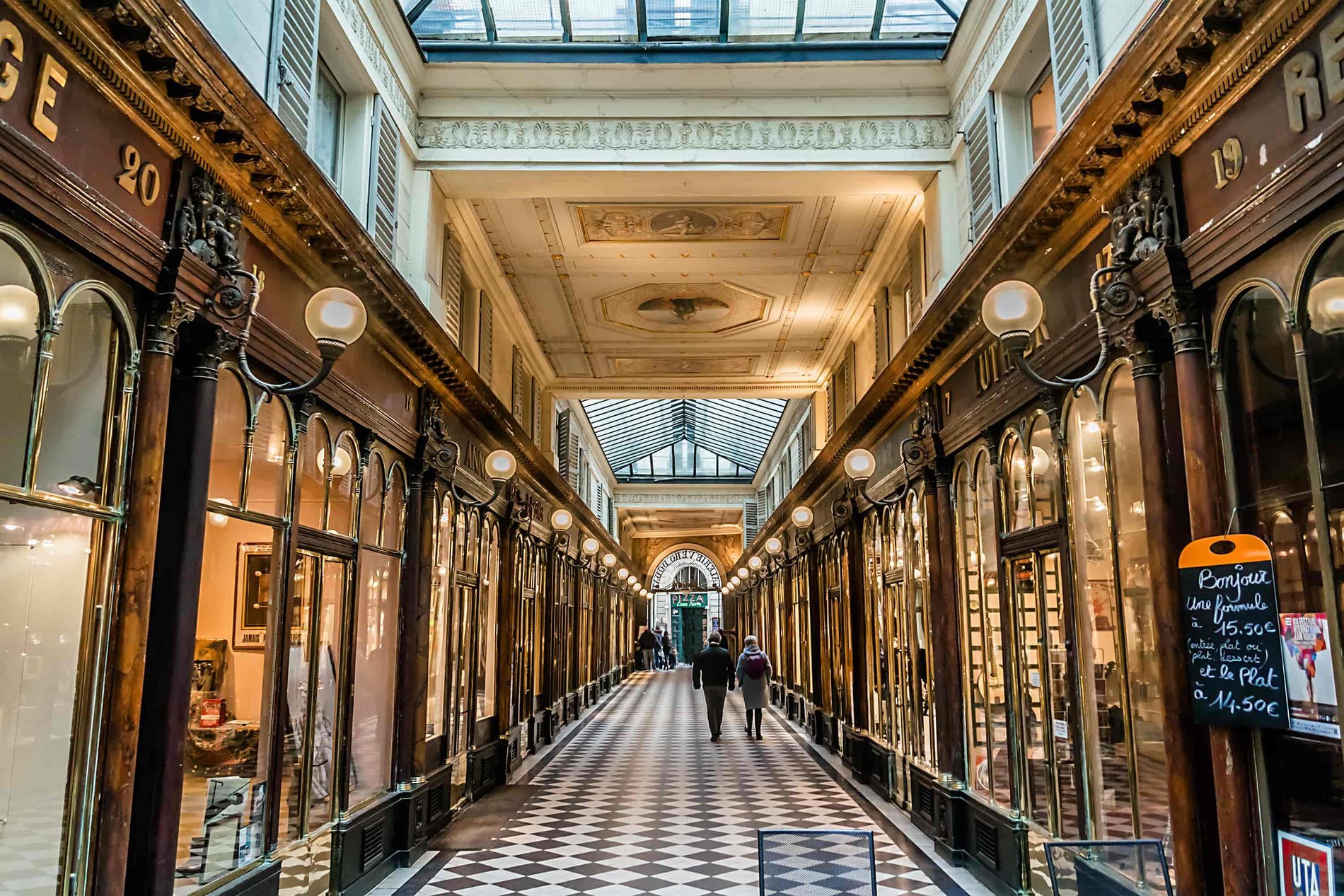 passage verdeau near 9 hotel opera paris