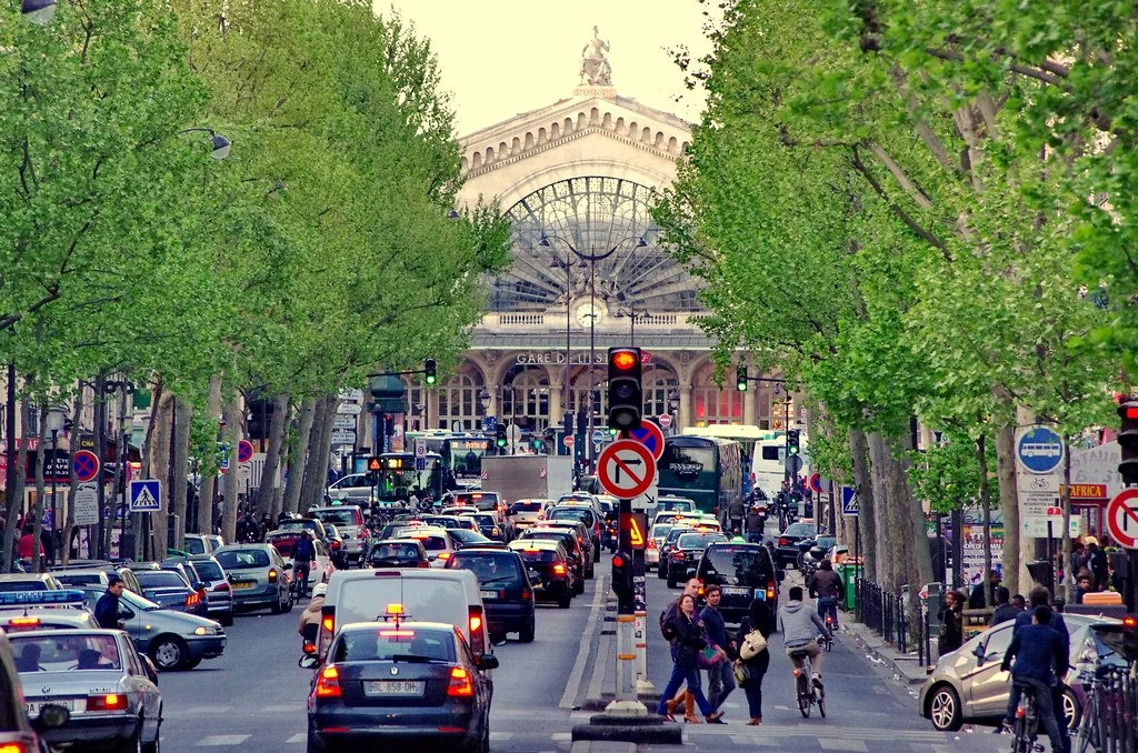Gare du nord - Façade