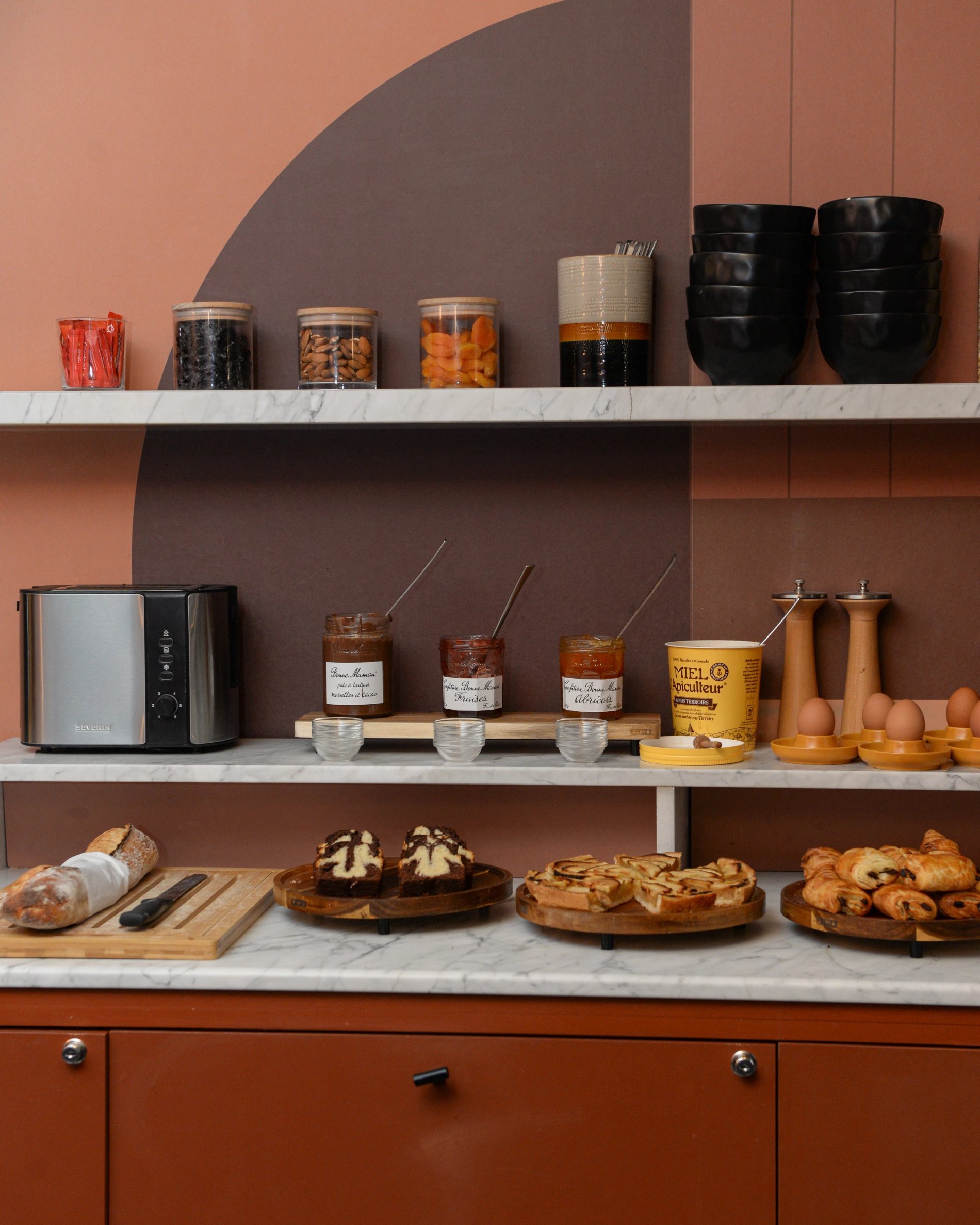 Hôtel Biskui_Levallois_Petit déjeuner