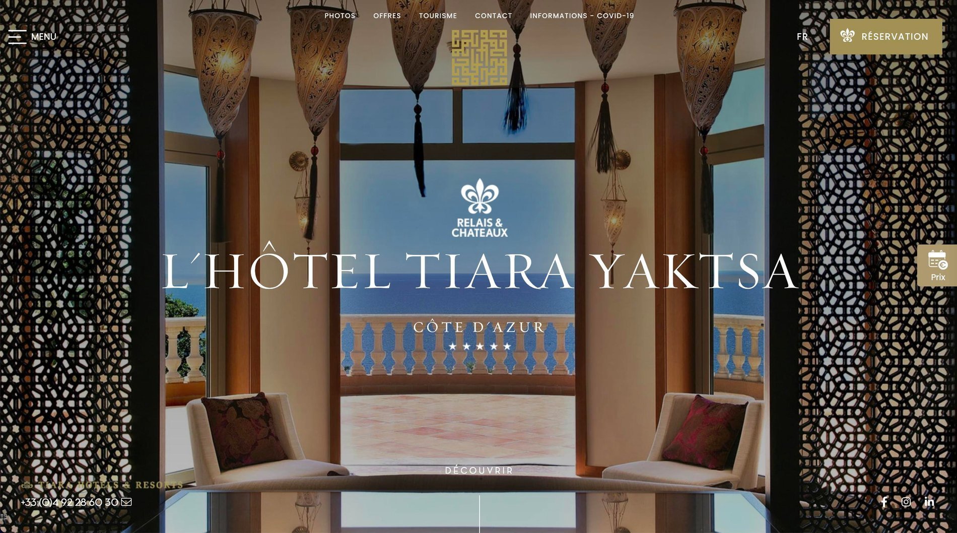 MMCréation Agency | Portfolio Hôtel Tiara Yaktsa