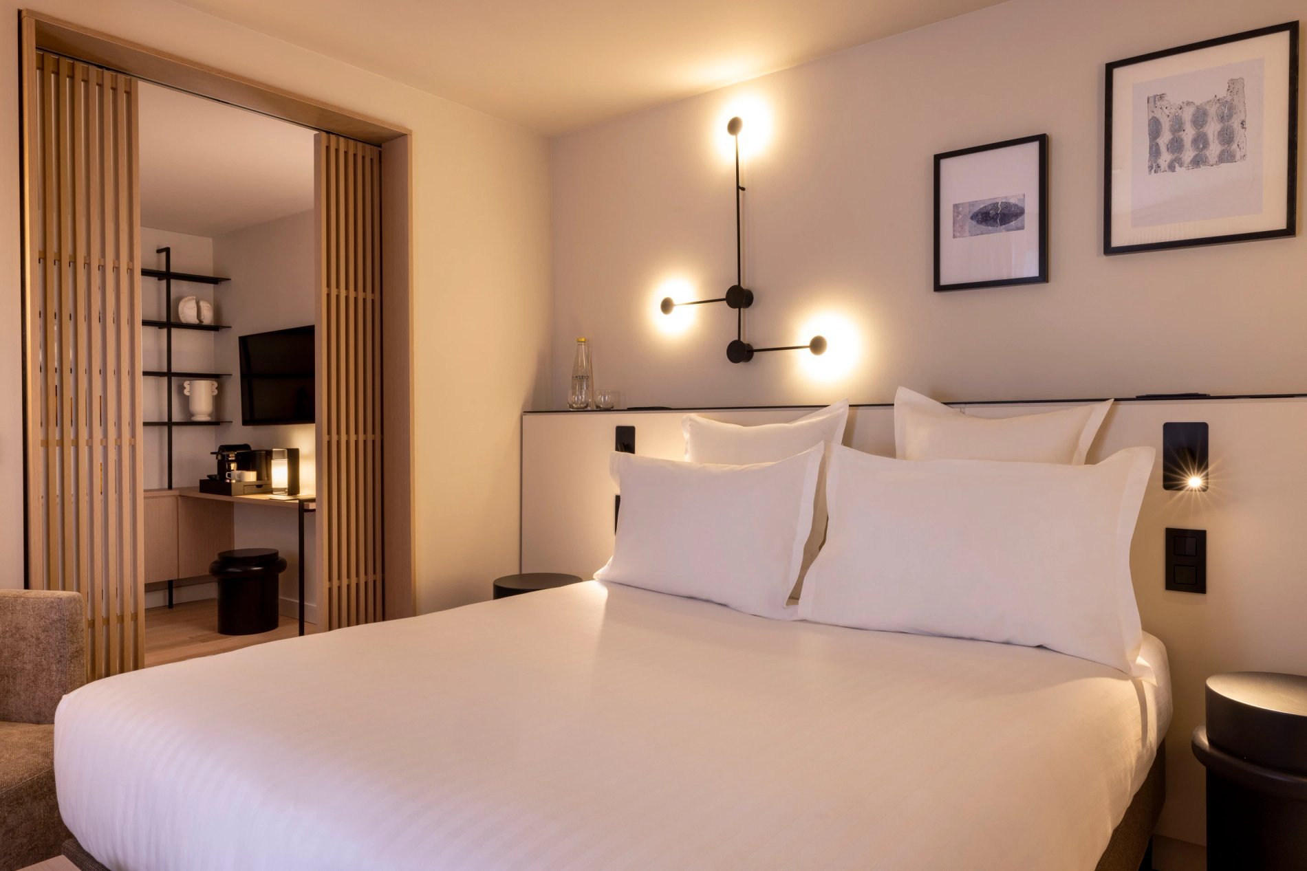 Hôtel ESTÉ Chambre Deluxe Canapé-lit Bureau Salon