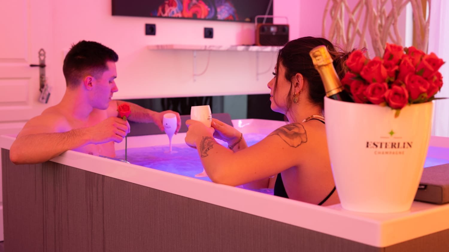 Hôtel SPA Le Lion d'Or | Espace jacuzzi