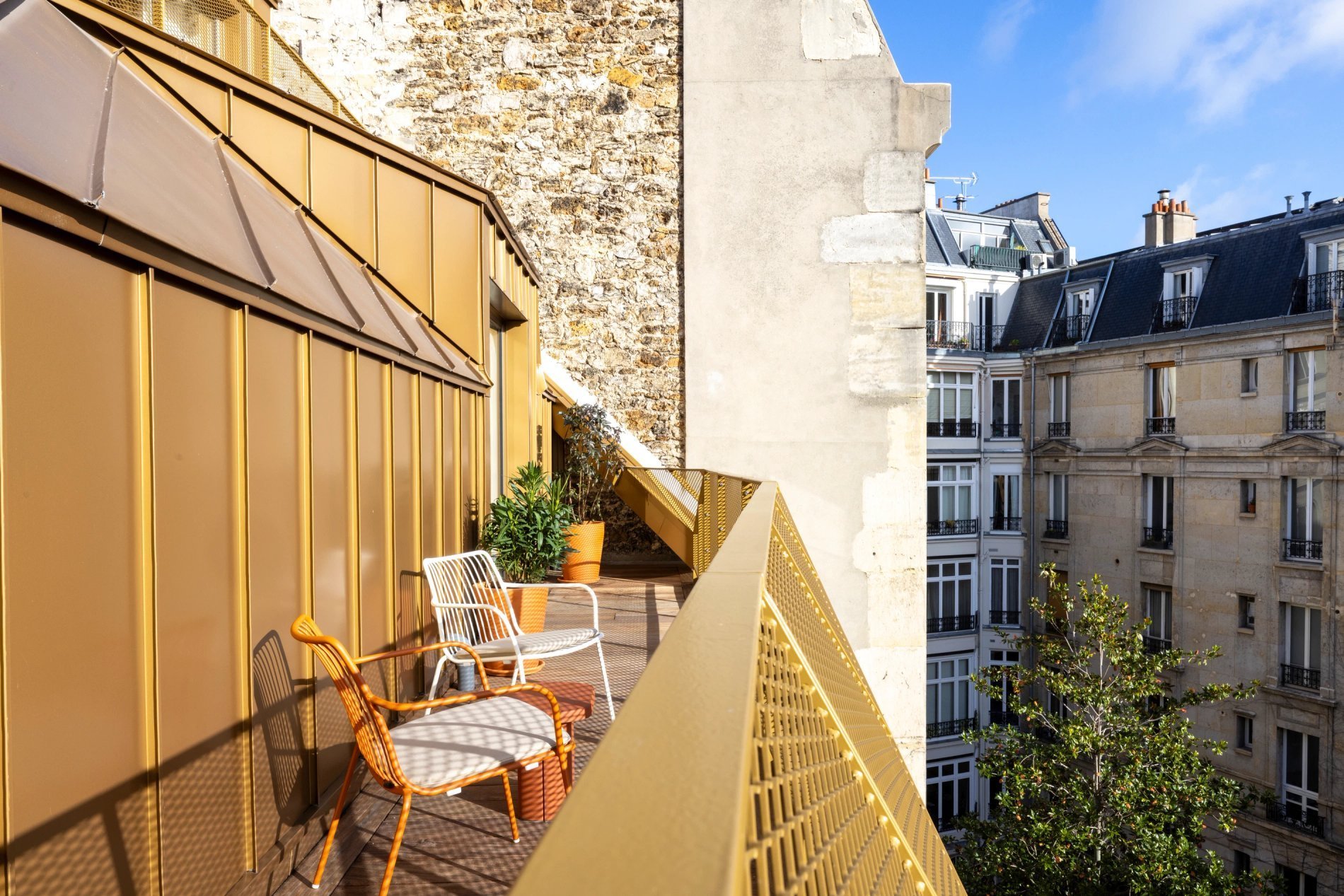 Hôtel Pilgrim Chambre Suite Terrasse