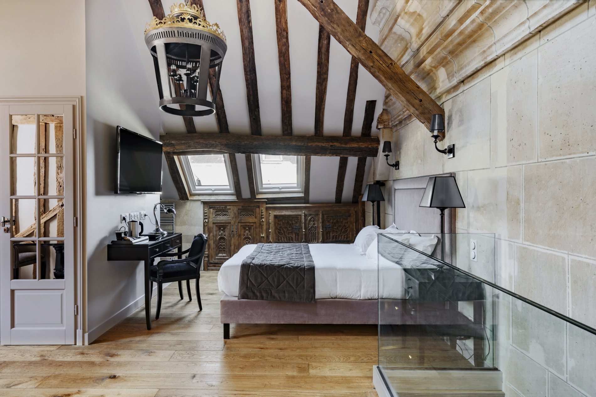 hôtel de charme paris marais - suite prestige
