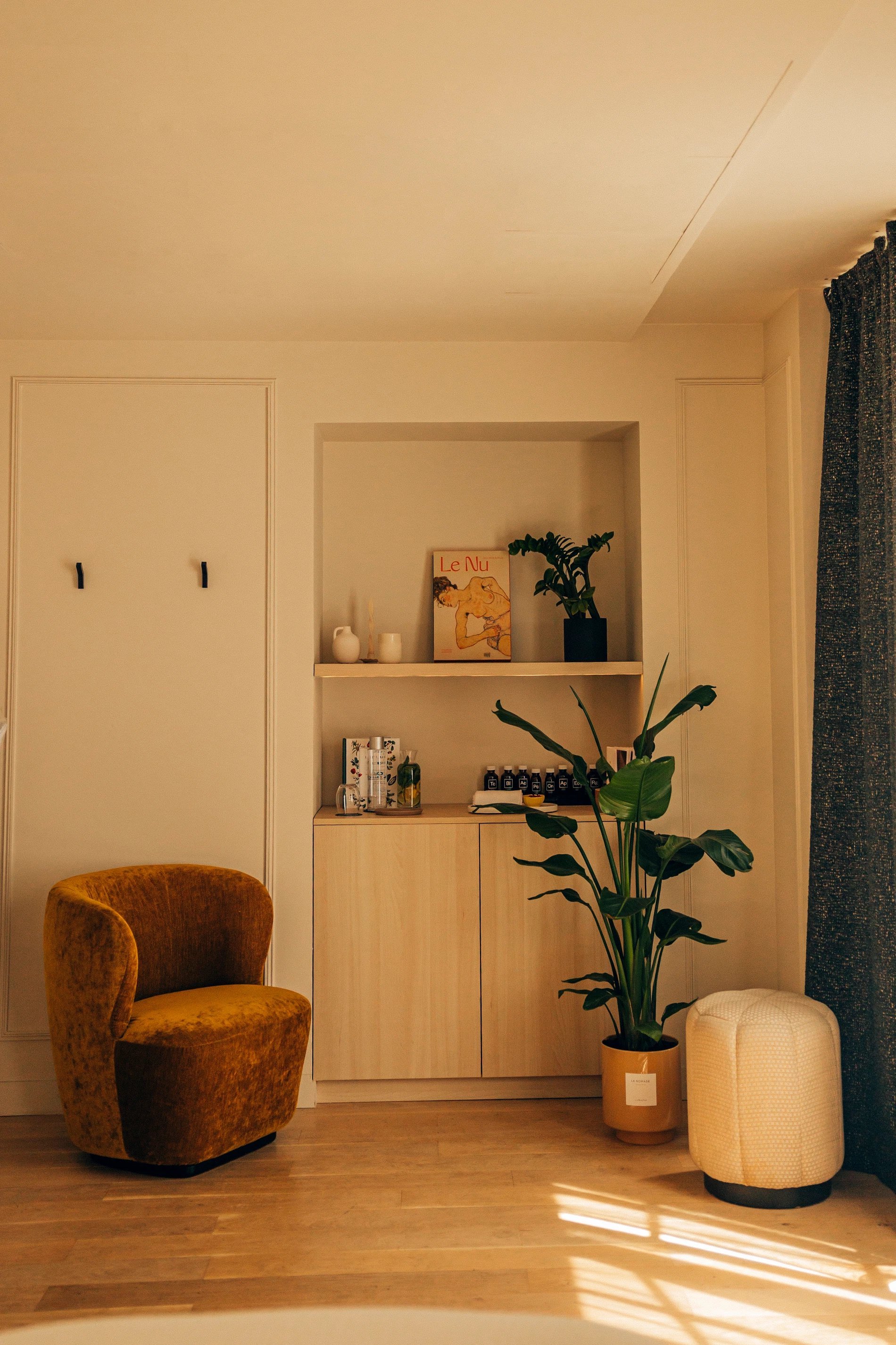 Hôtel Bachaumont | Décoration de la cabine de soins