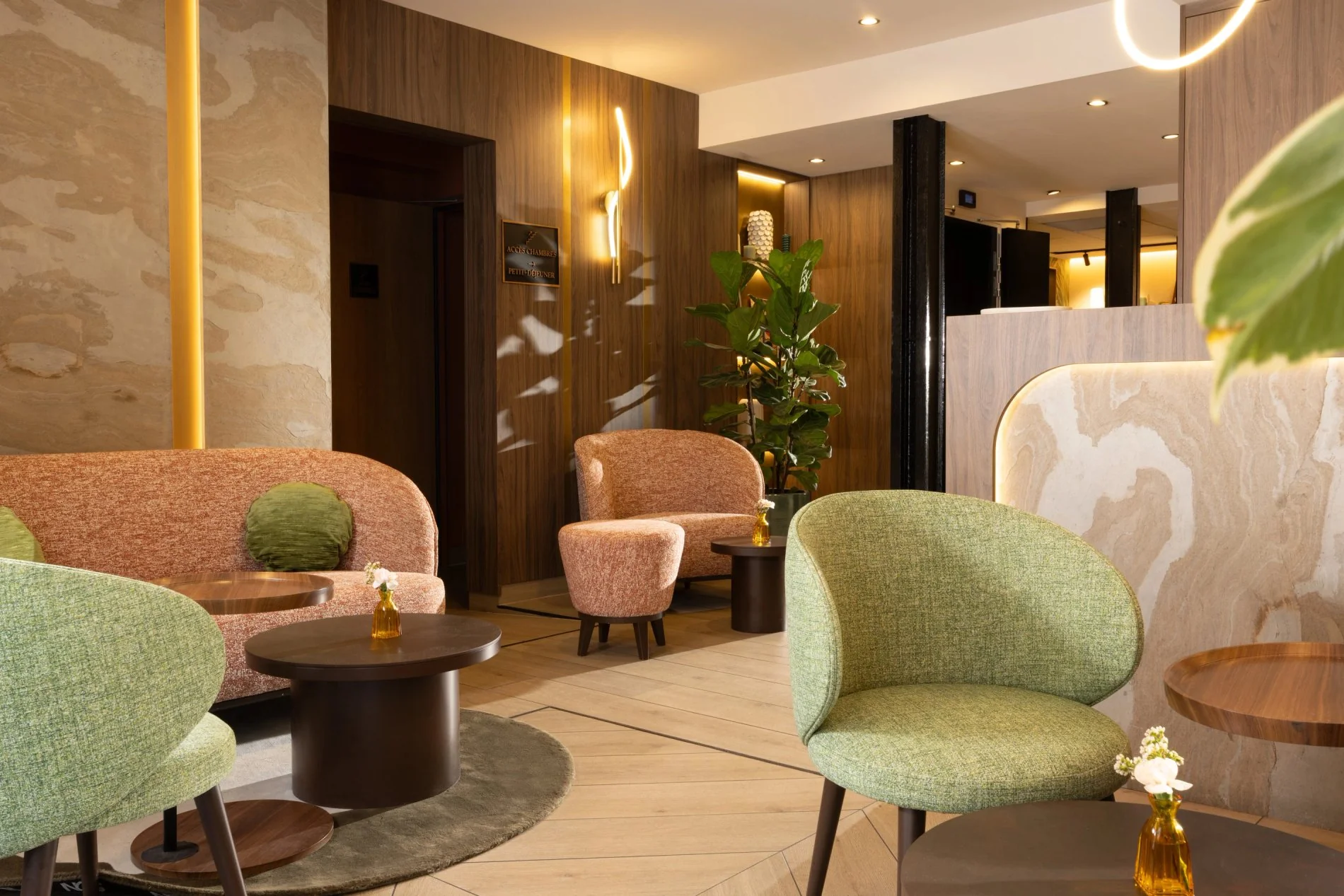 Hôtel Théorème Reception Lobby