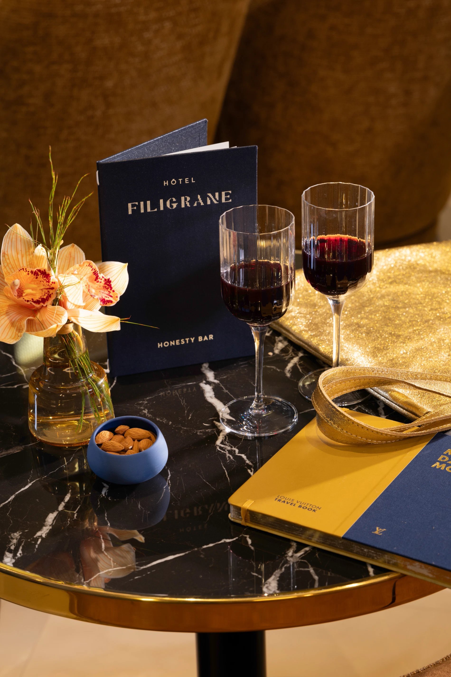 Hotel Filigrane | Lounge Honesty Bar Wine