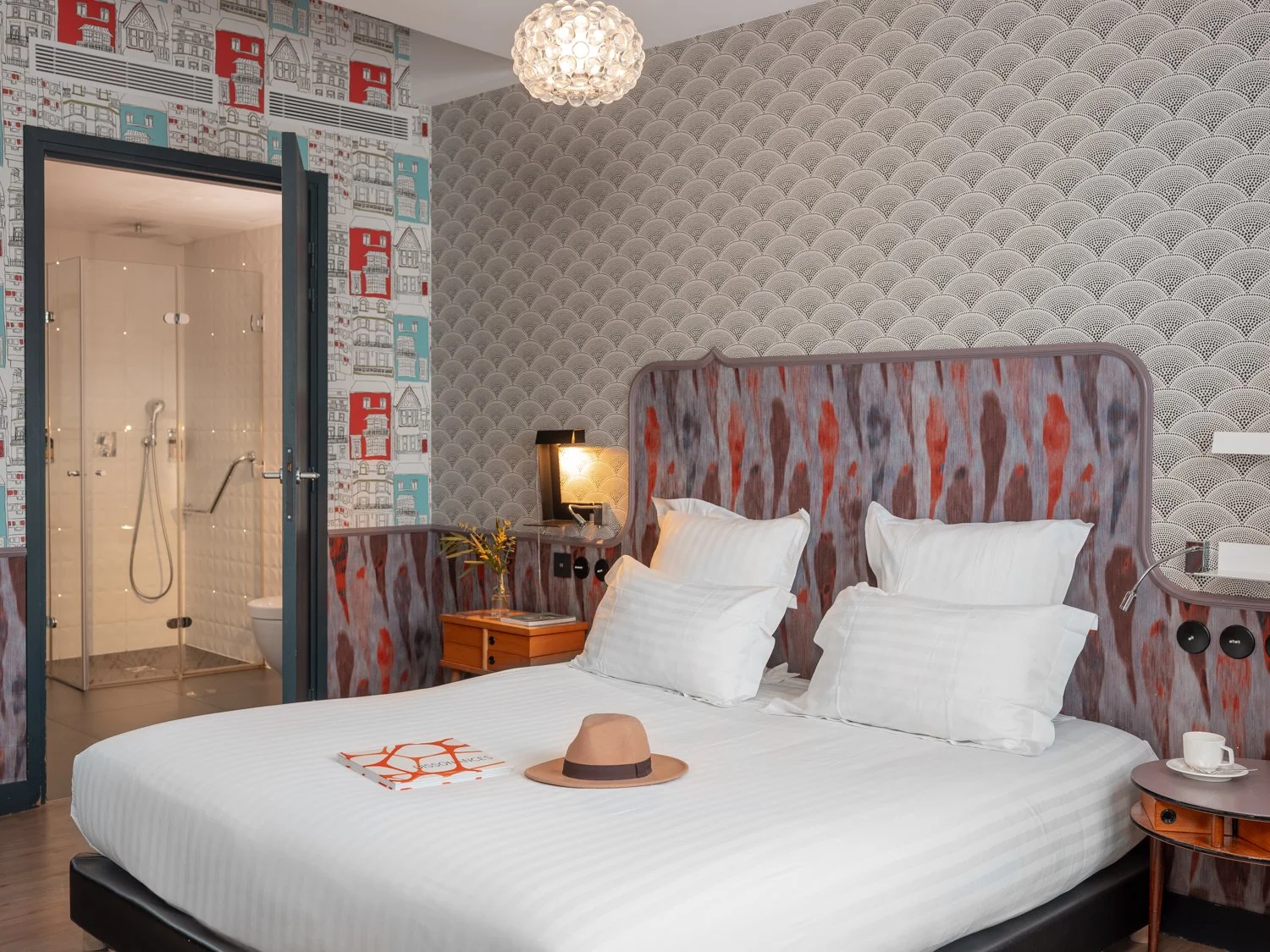 Hôtel de Charme Paris 1er - Chambre Deluxe - Hôtel Crayon Rouge Louvre