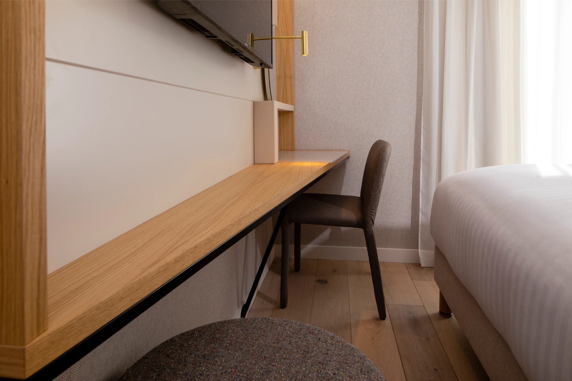 Hôtel Beige Chambre Classique Bureau