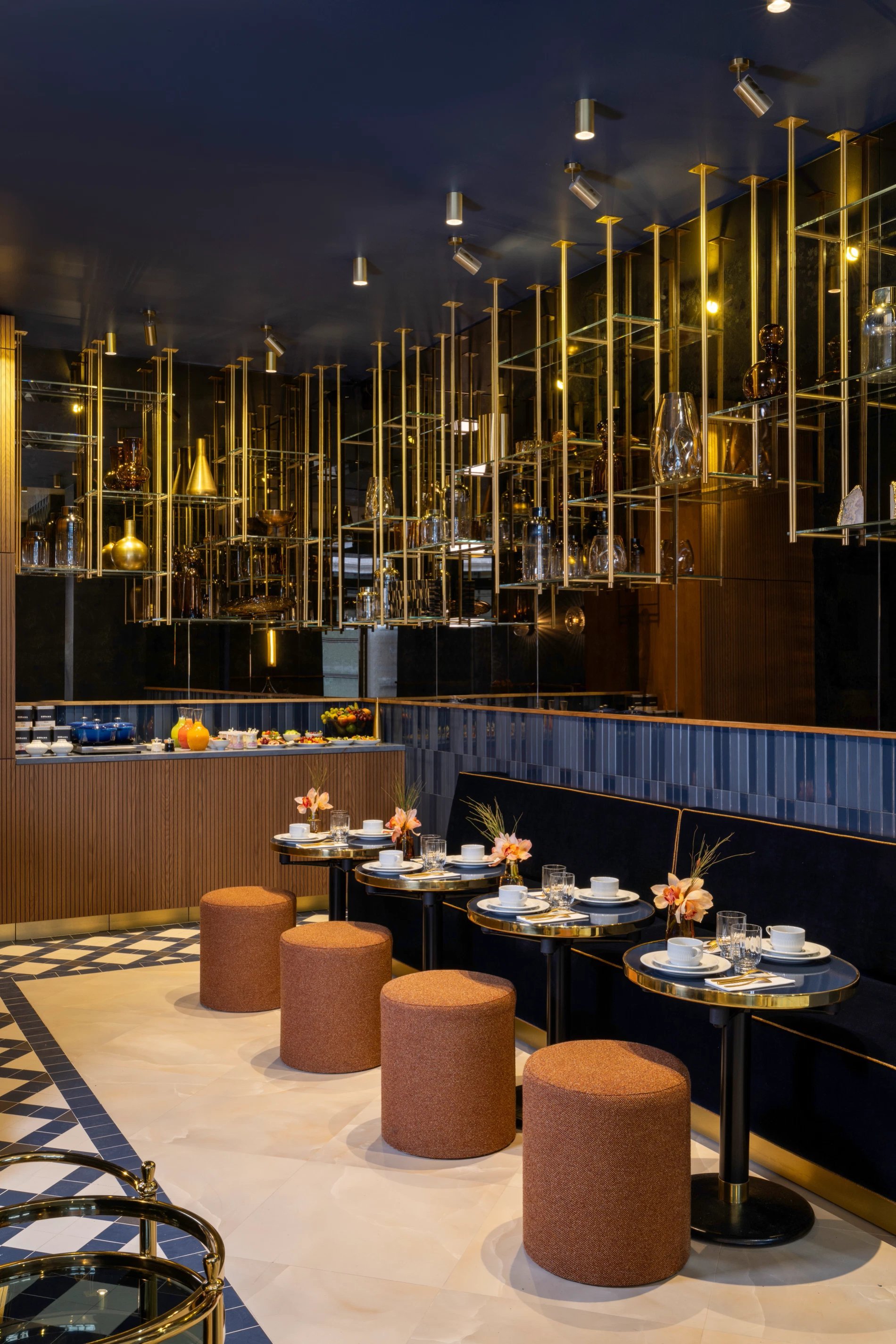 Hotel Filigrane | Lounge Breakfast Buffet