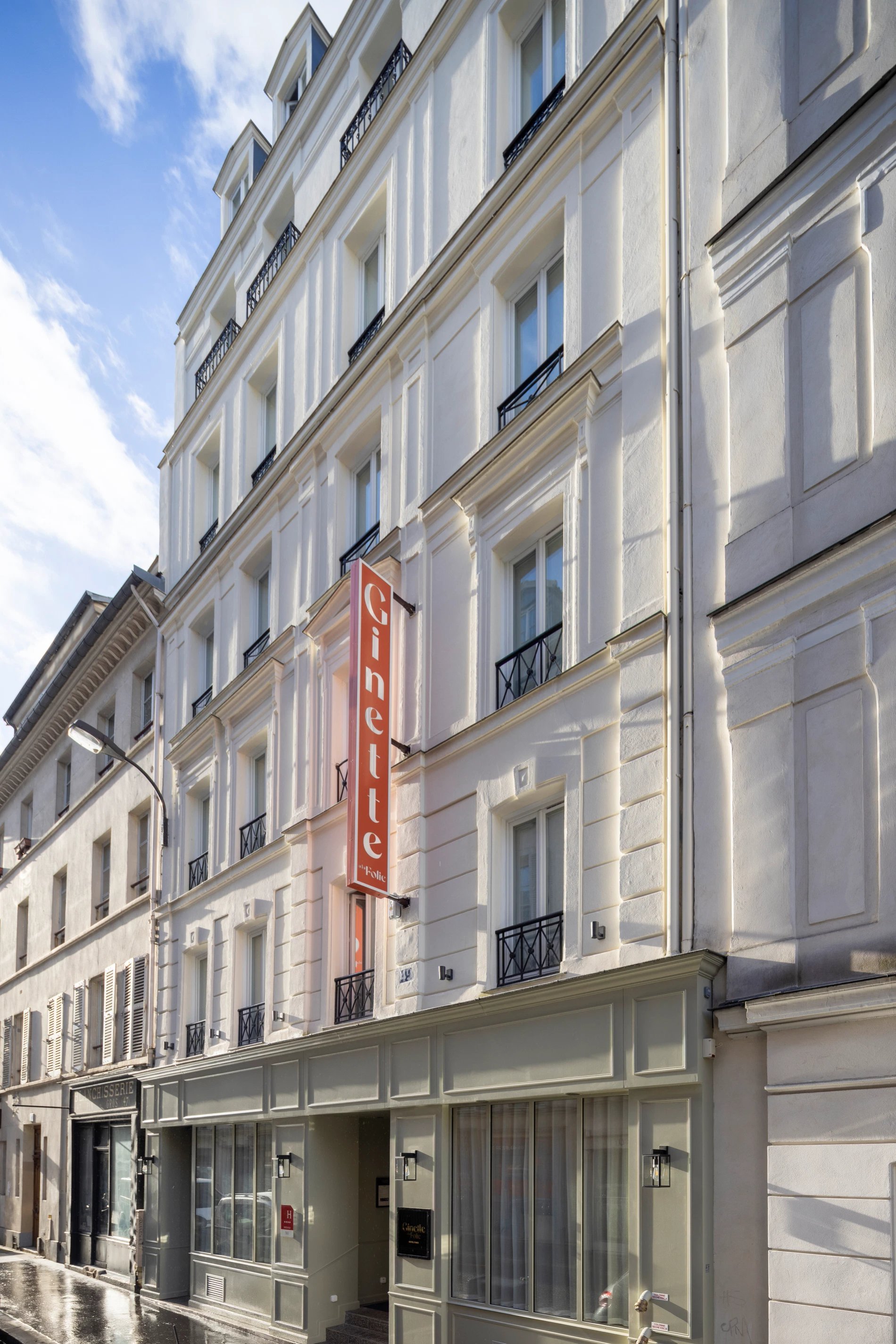 Hôtel Ginette à la Folie Façade