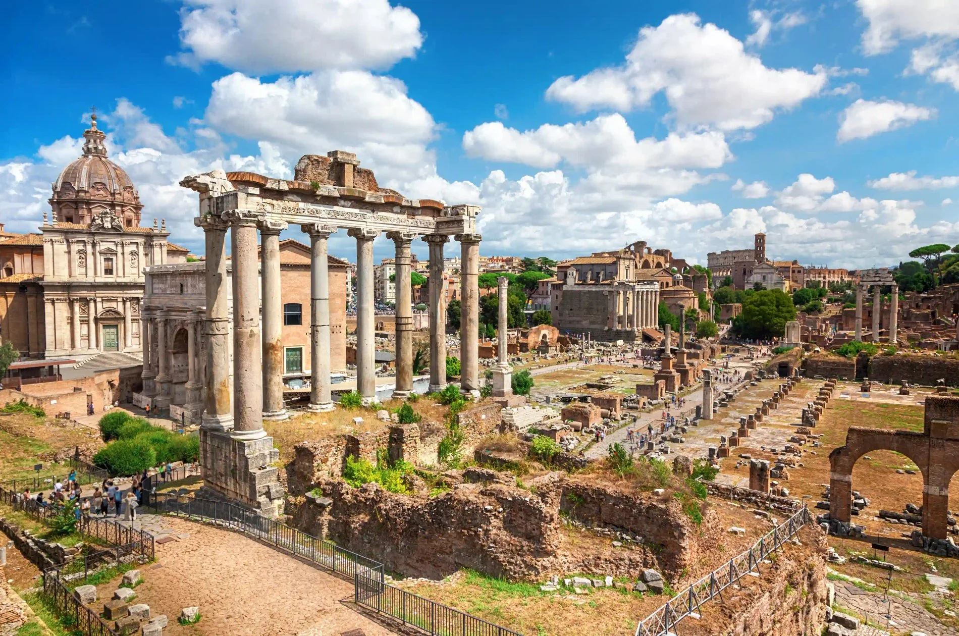 Hotel near the Roman Forum