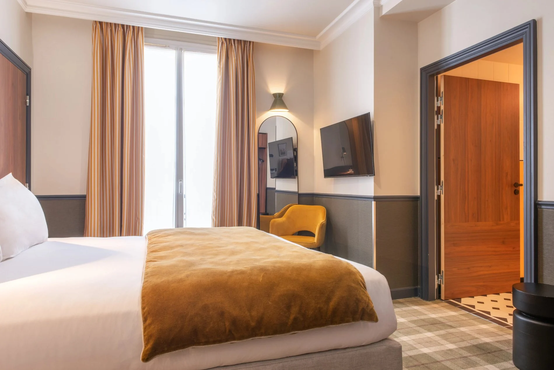 Chambre Double Supérieure - Hôtel Terminus Lyon