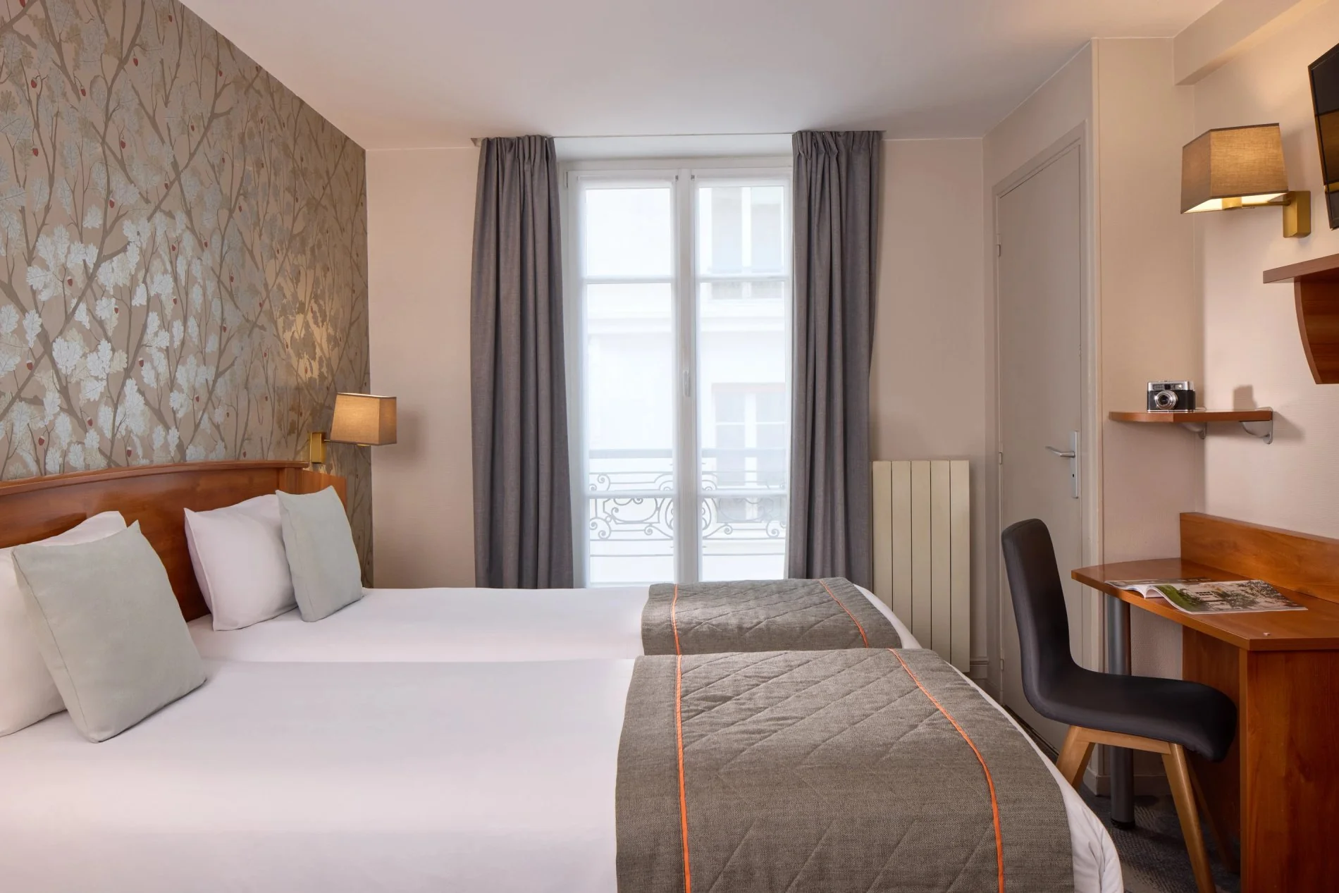 Chambre confort lit jumeaux