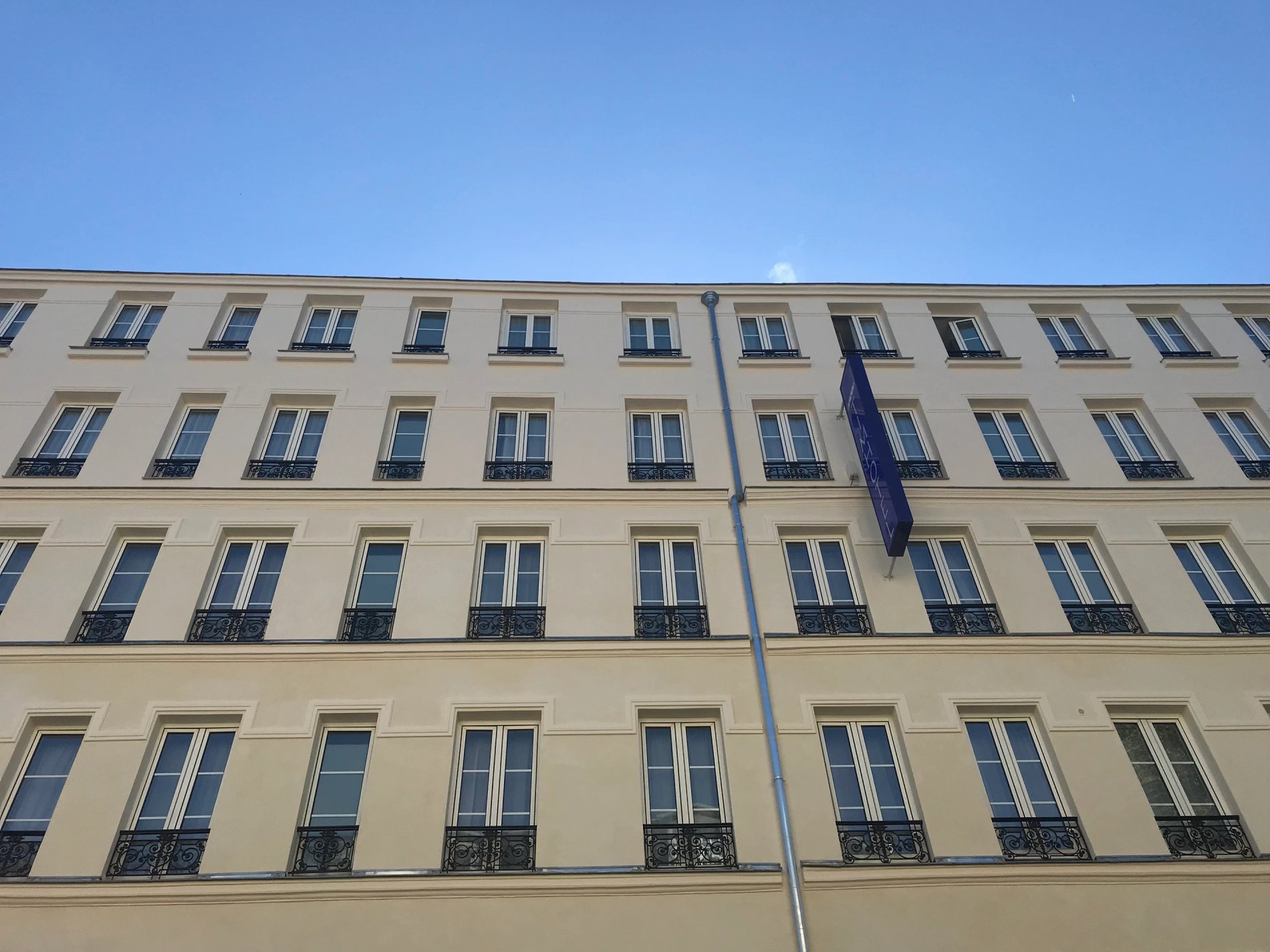 Façade de l'hôtel Gare de l'Est