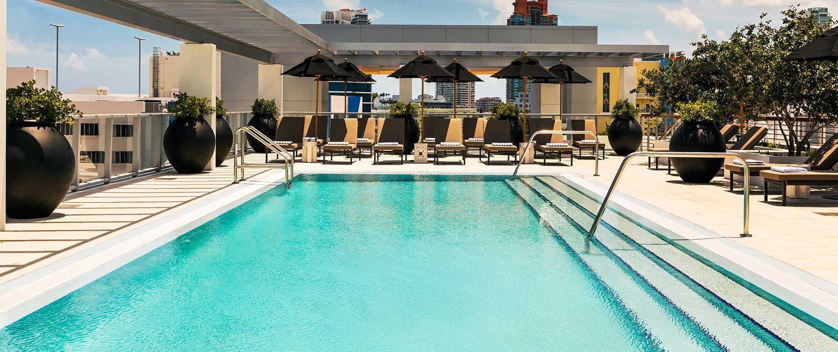 Rooftop Pool Hotel Miami - Angler's Hotel South Beach