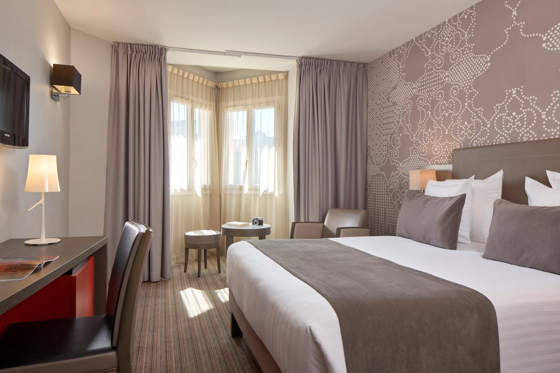 Chambre Supérieure Double avec vue au Timhotel Opéra Blanche Fontaine