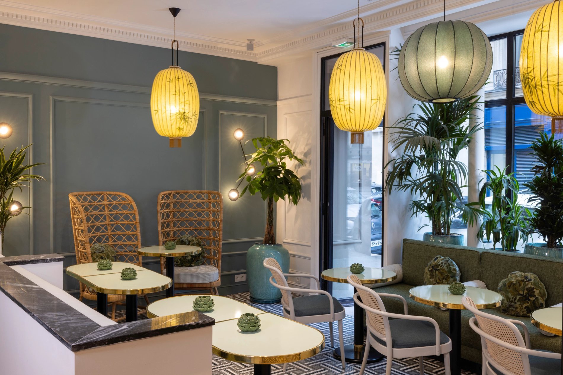 Hotel Le Lavoisier Lobby Reception Lounge