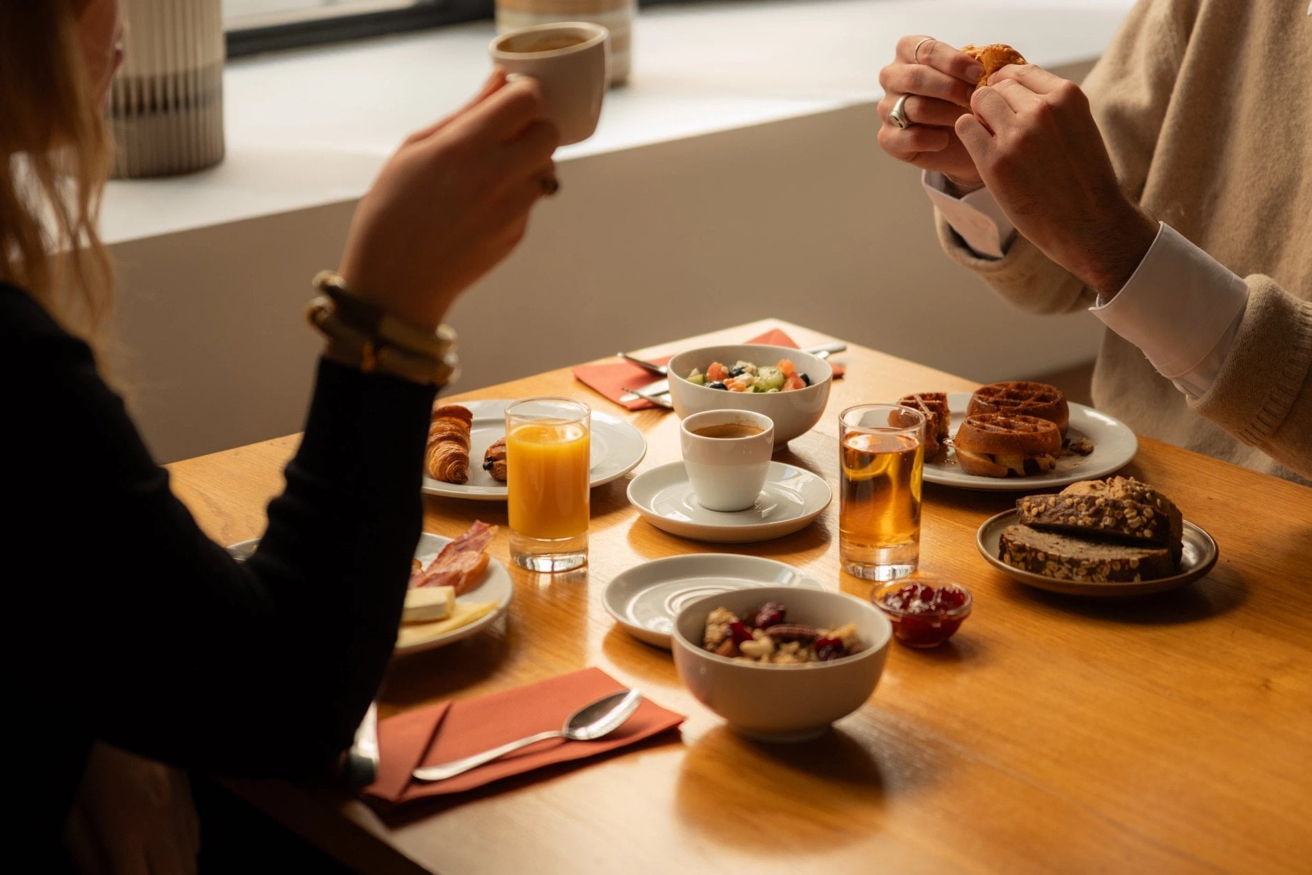 Petit déjeuner 9hotel Central Bruxelles
