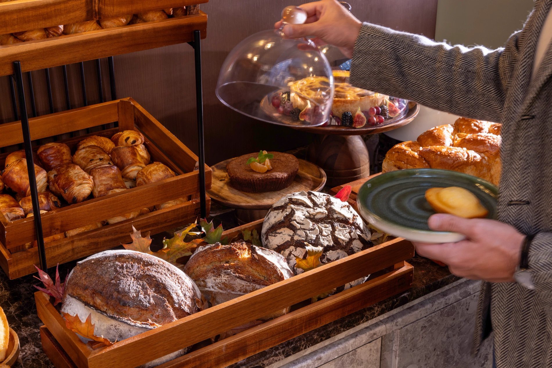 Hôtel L'Ormaie Salon Petit-déjeuner buffet