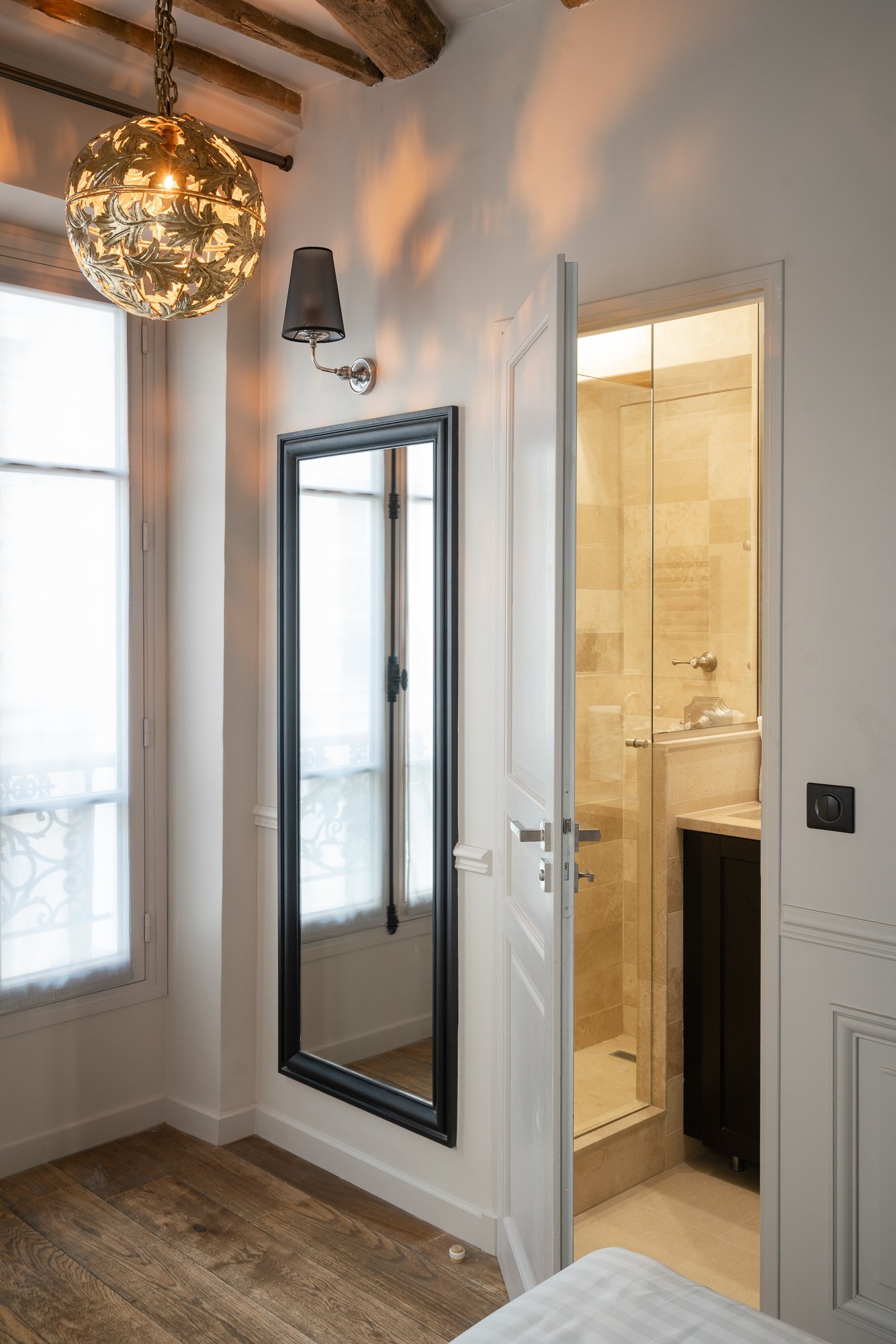 comfort room - charming hotel paris center - Hotel Saint-Louis en l'Isle
