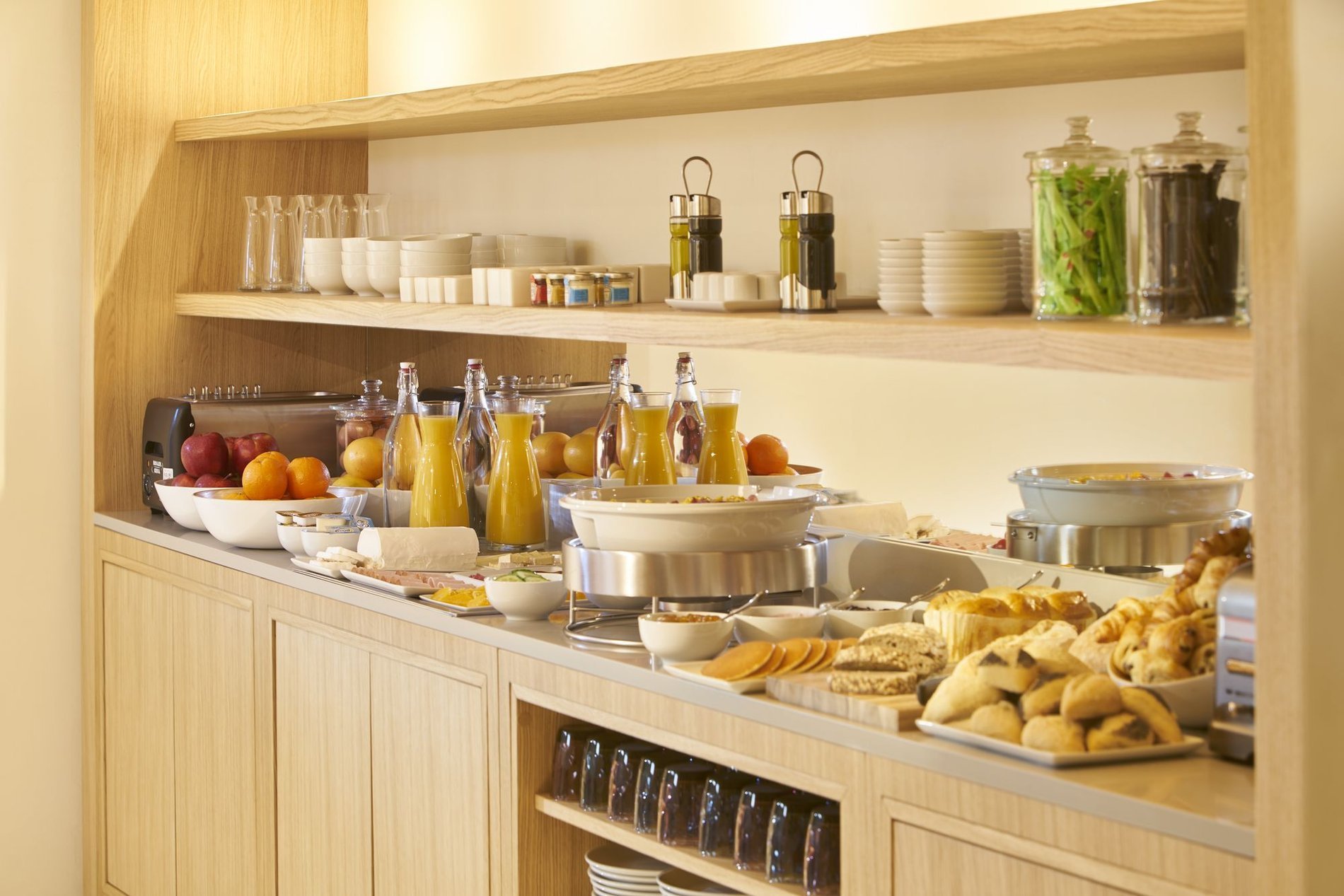 Inbegrepen ontbijtbuffet 9 Hotel Brussel Sablon