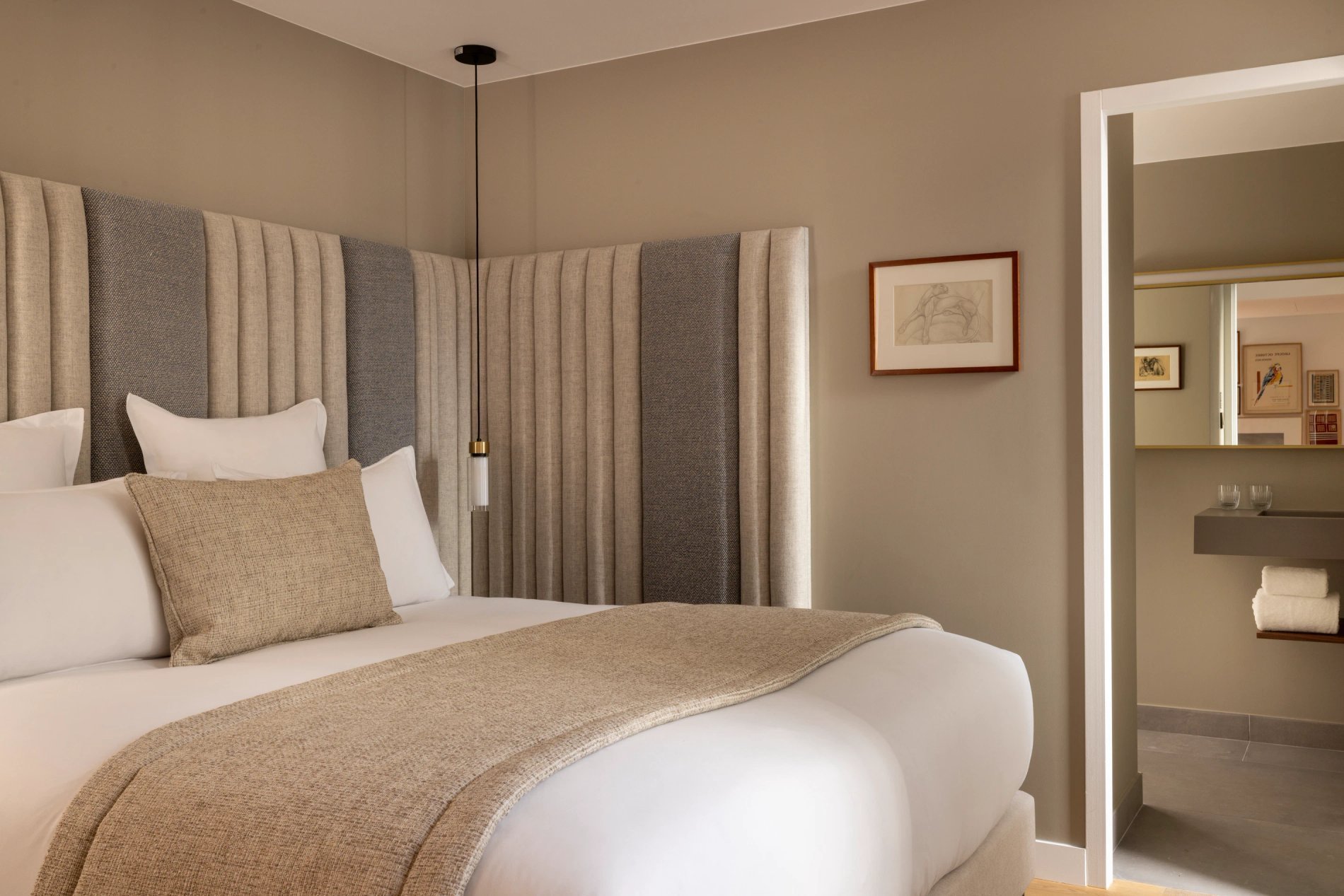 Hôtel Pilgrim Chambre Deluxe Terrasse Salle de bain