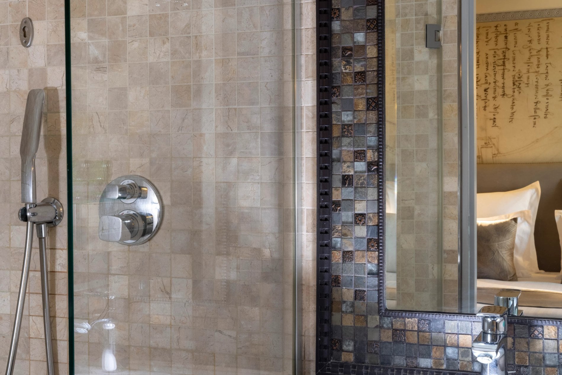Hôtel Da Vinci Chambre Supérieure Salle de Bain Douche