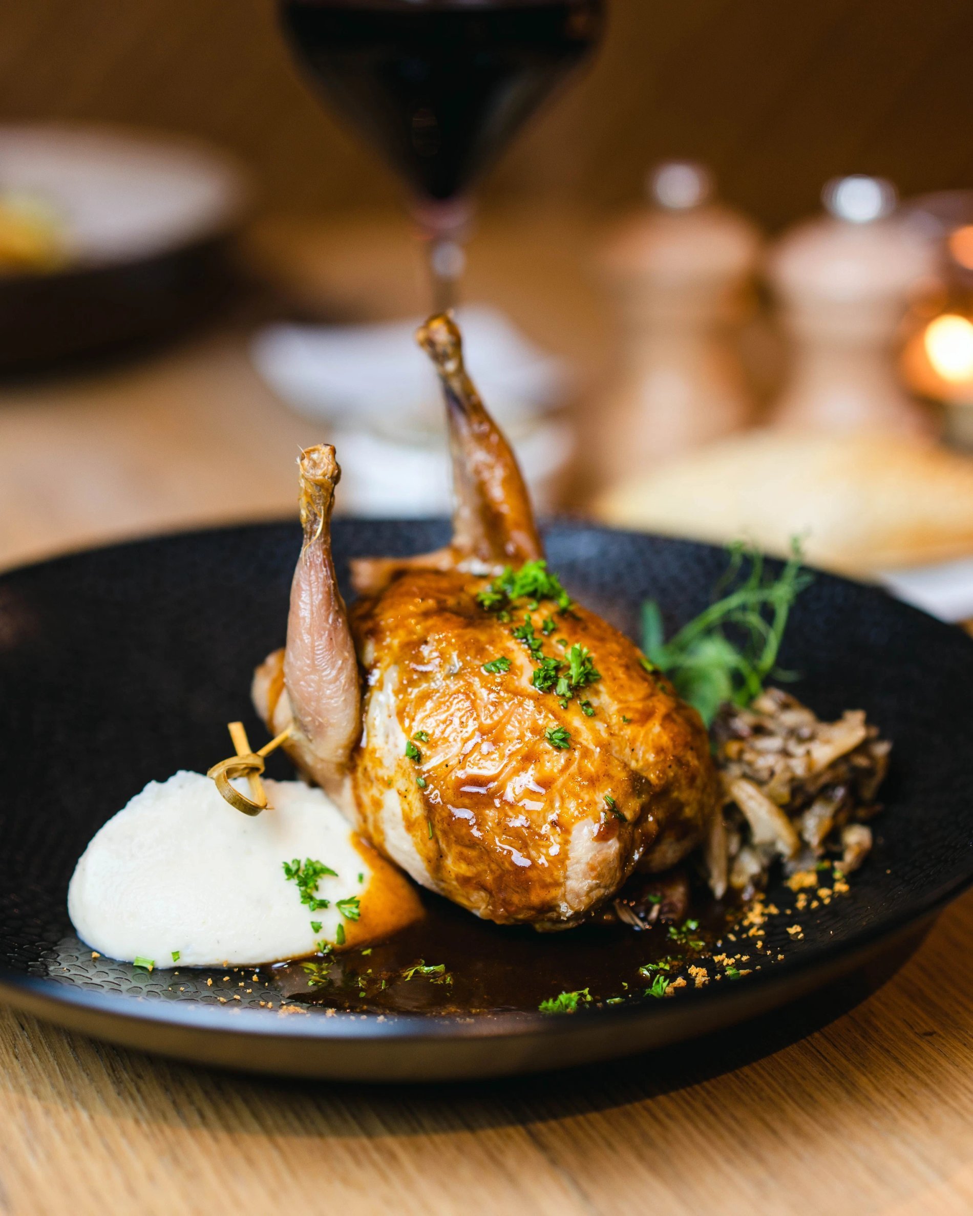 Signatuurgerecht bij B’Comme, Louvain-la-Neuve