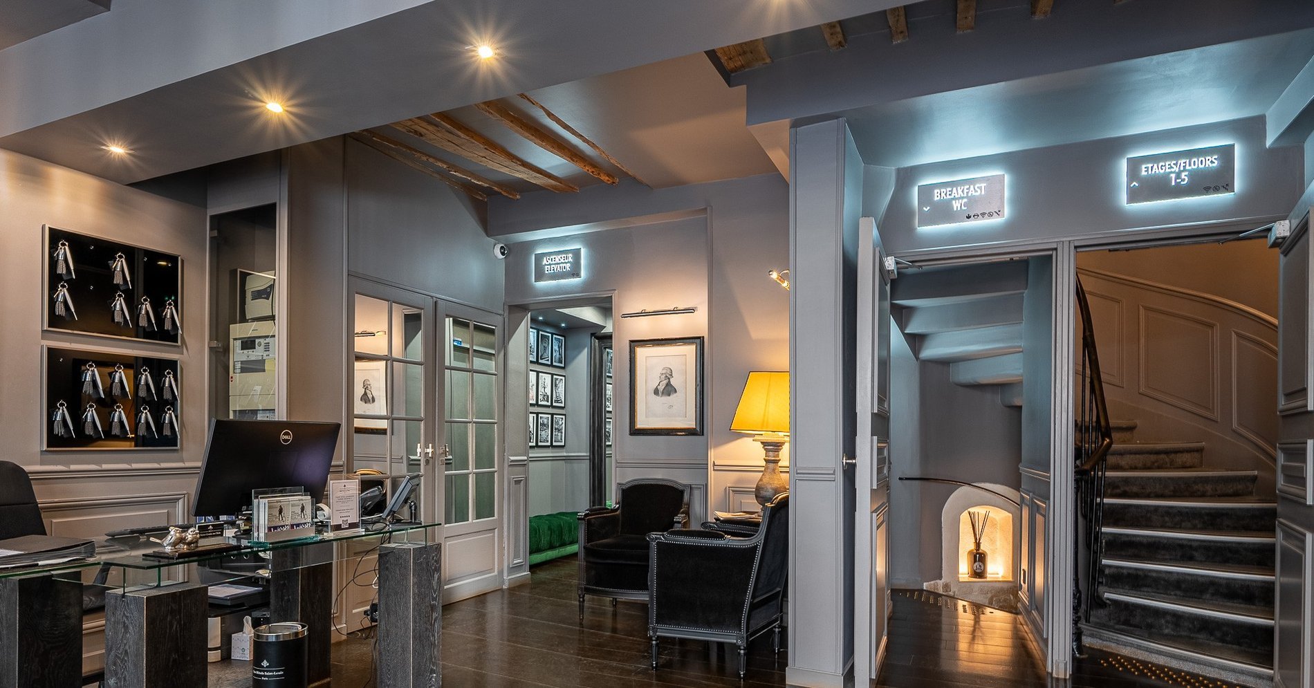 services - 3 star hotel paris center - hotel saint louis en l'Isle