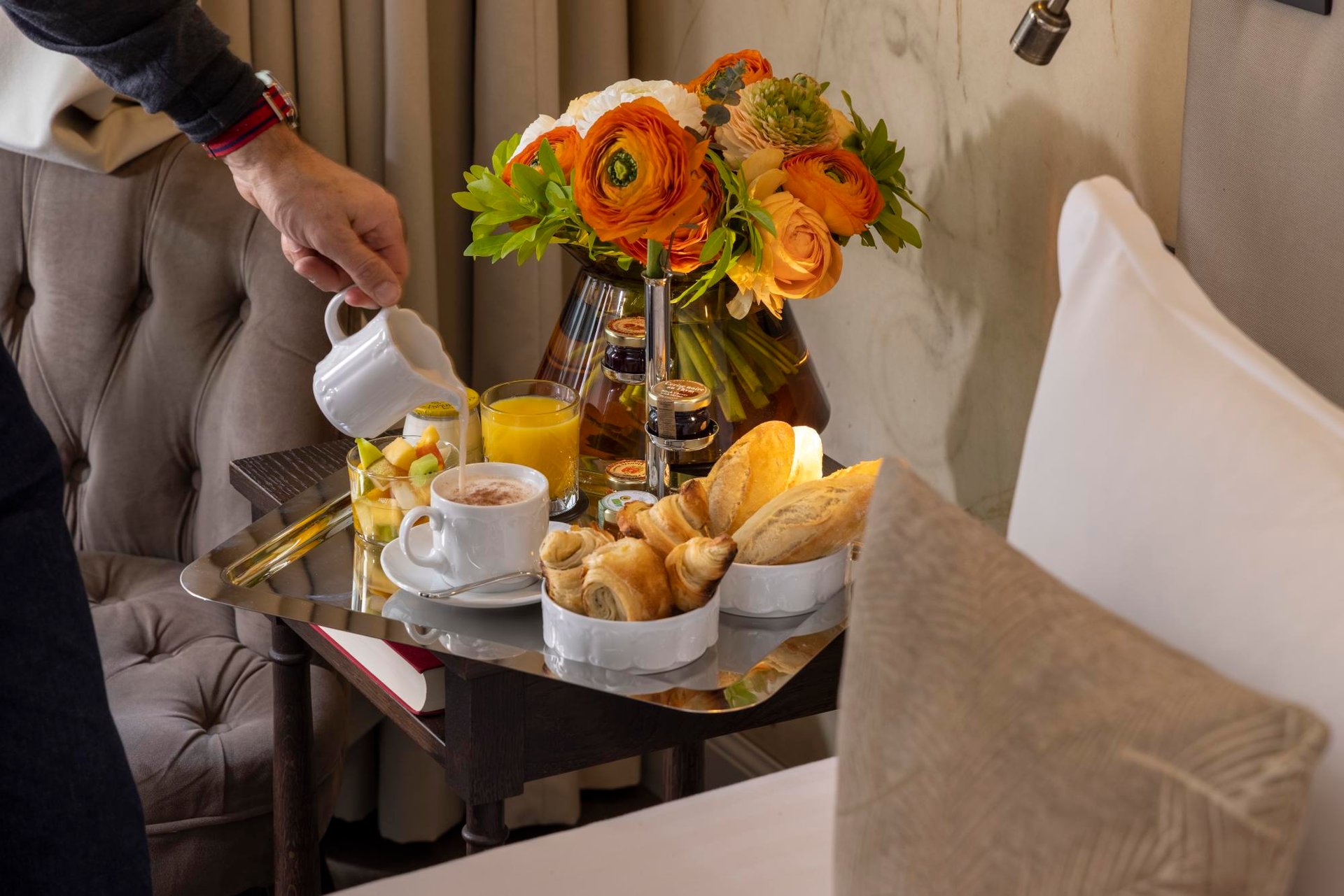 Hotel Da Vinci Services Room service Breakfast