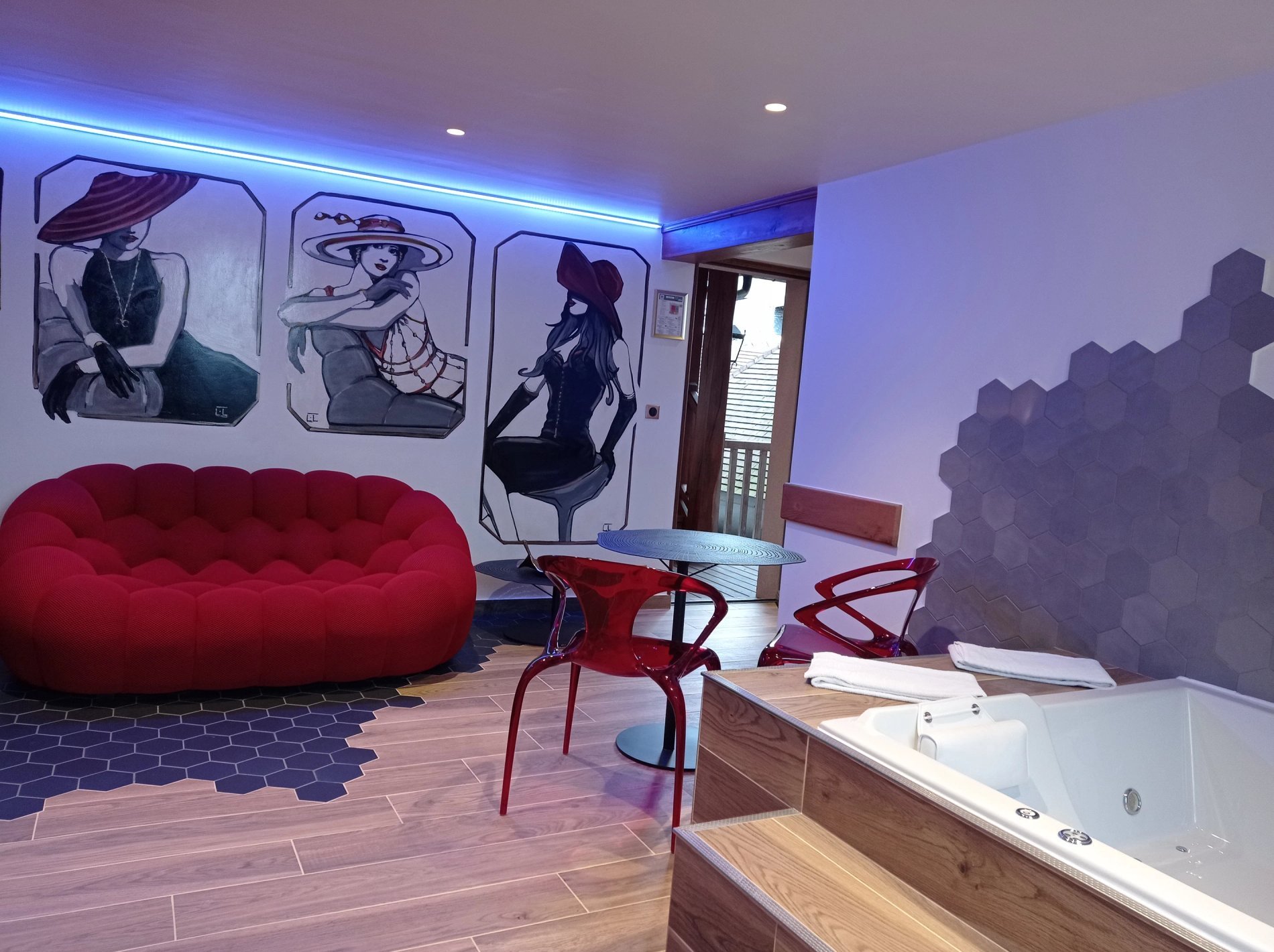 Hôtel SPA Le Lion d'Or | Suite  Glamour