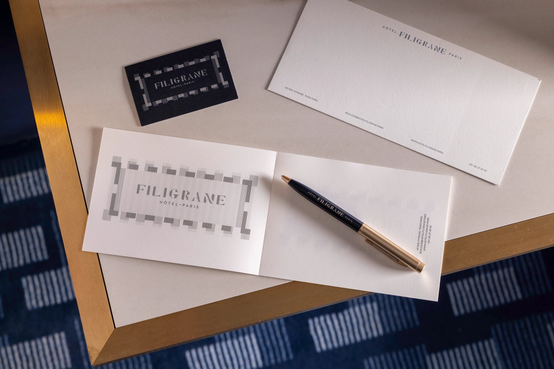 Hôtel Filigrane | Papeterie