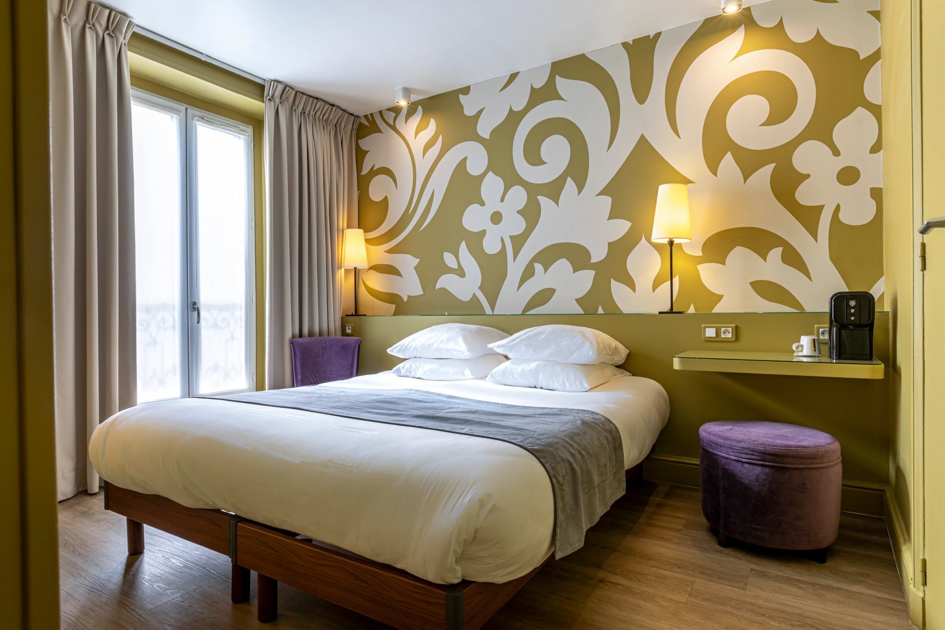 Gardette Park Hotel | Classic double with street view