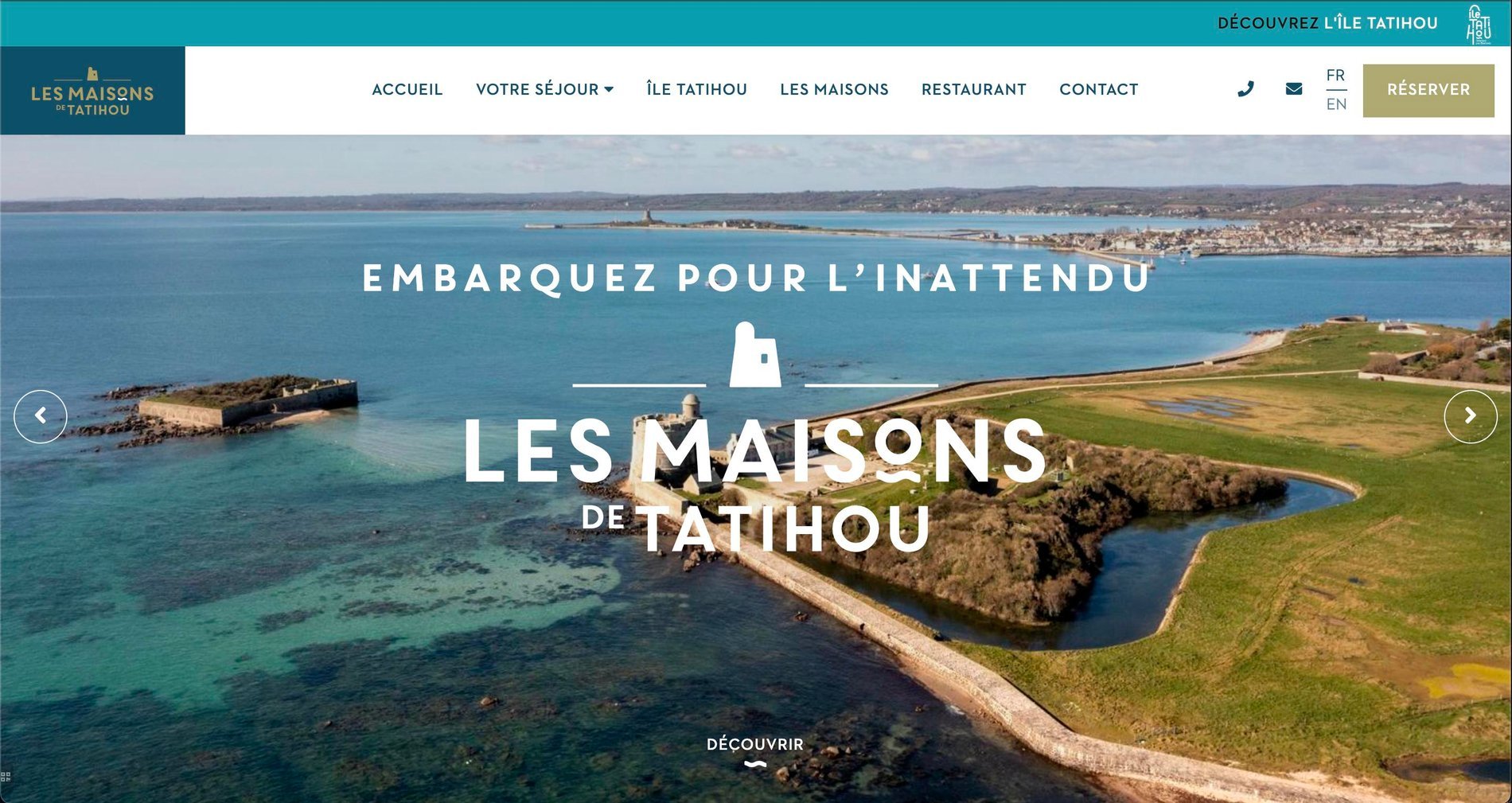 MMCréation Agency | Portfolio Les Maisons de Tatihou