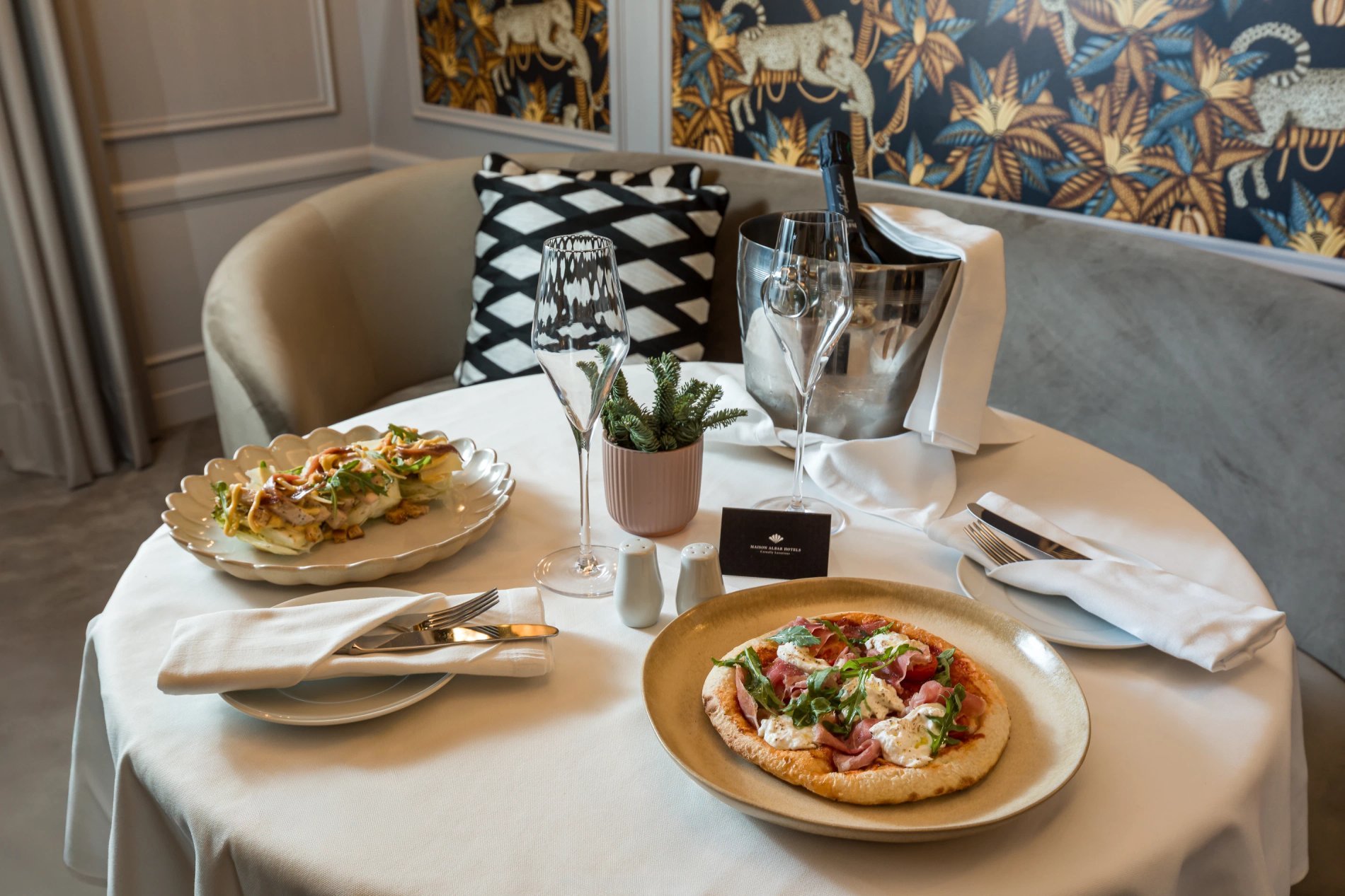 Le Monument gourmet restaurant Maison Albar Hotels Le Monumental Palace