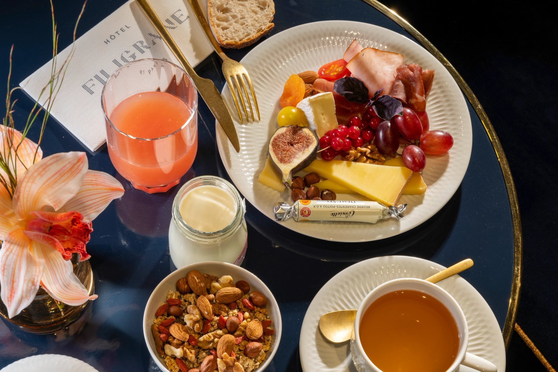 Hotel Filigrane | Lounge Breakfast Buffet