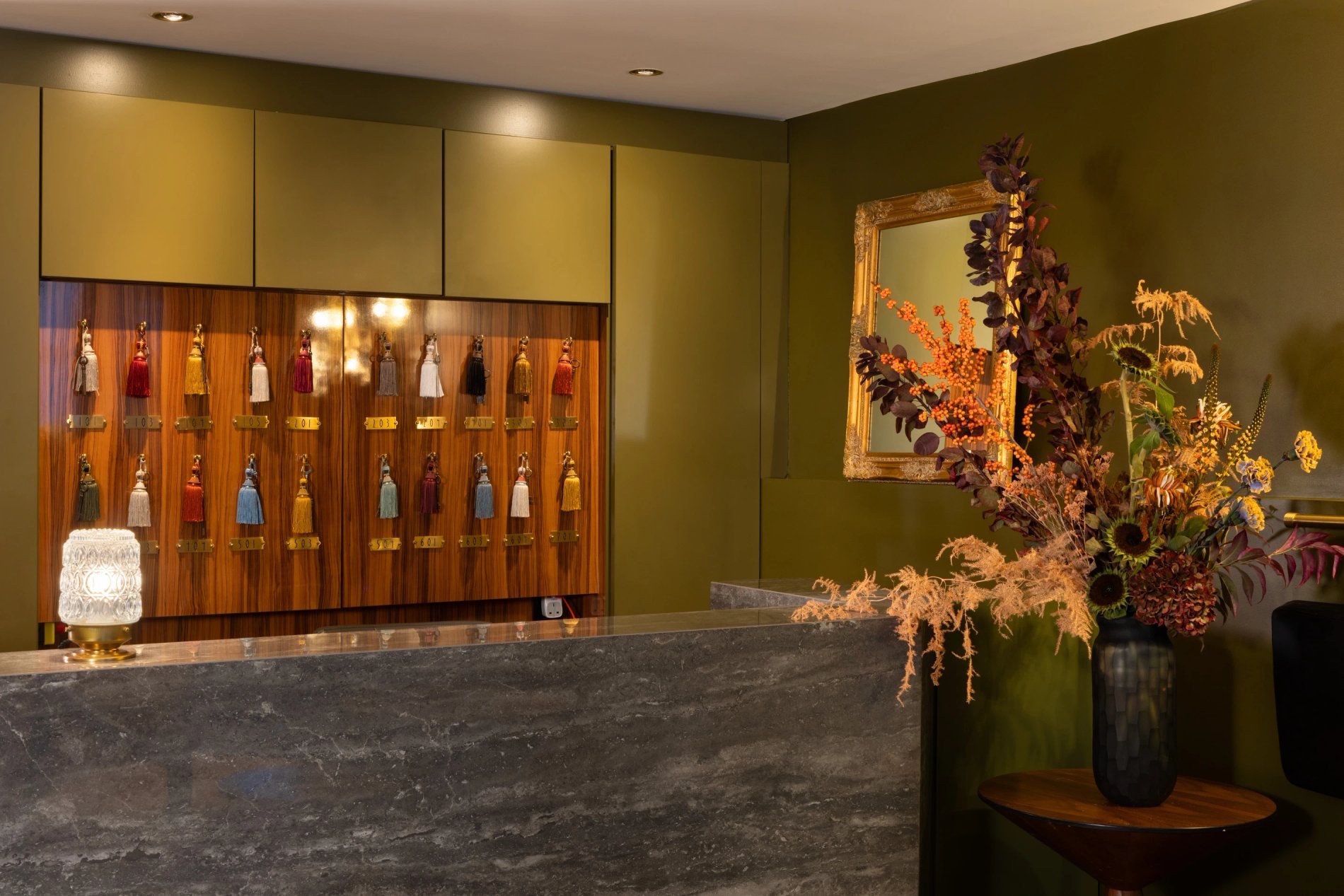 Hôtel Aoriste Réception Lobby